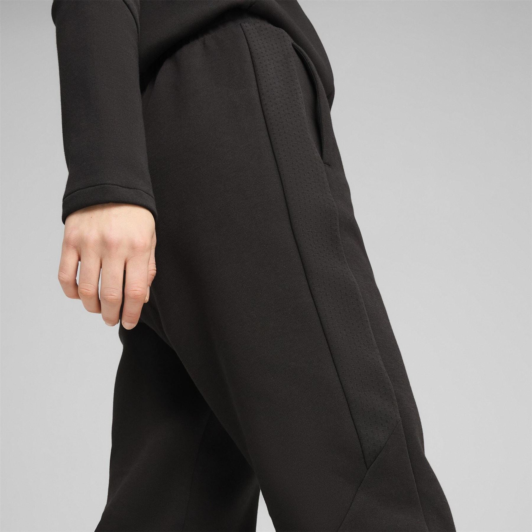 Puma Evostripe Closed Hem Fleece Jogging Bottoms
