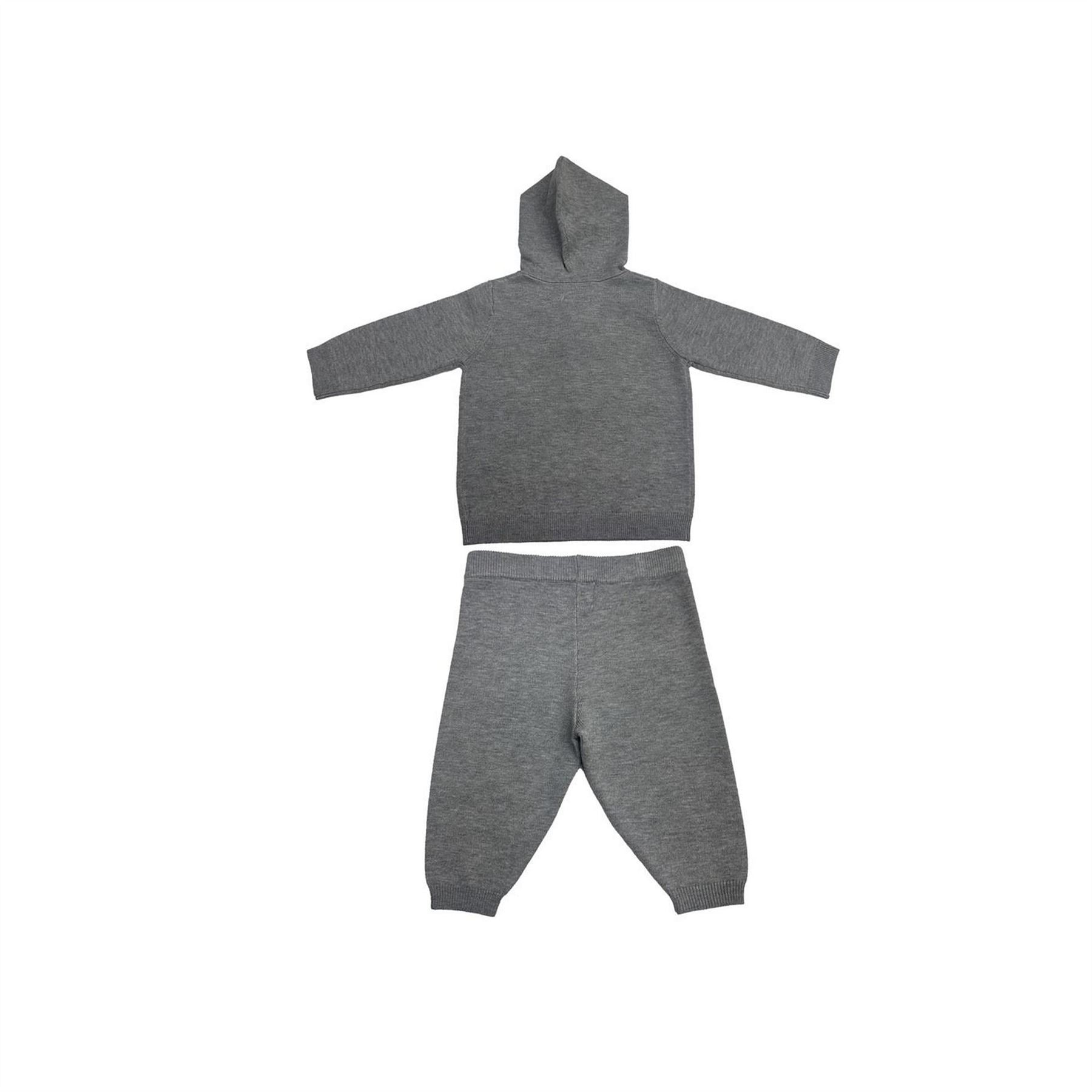 Pretty Green Hooded Long Sleeve Slim Fit Top and Trouser Pyjama Set