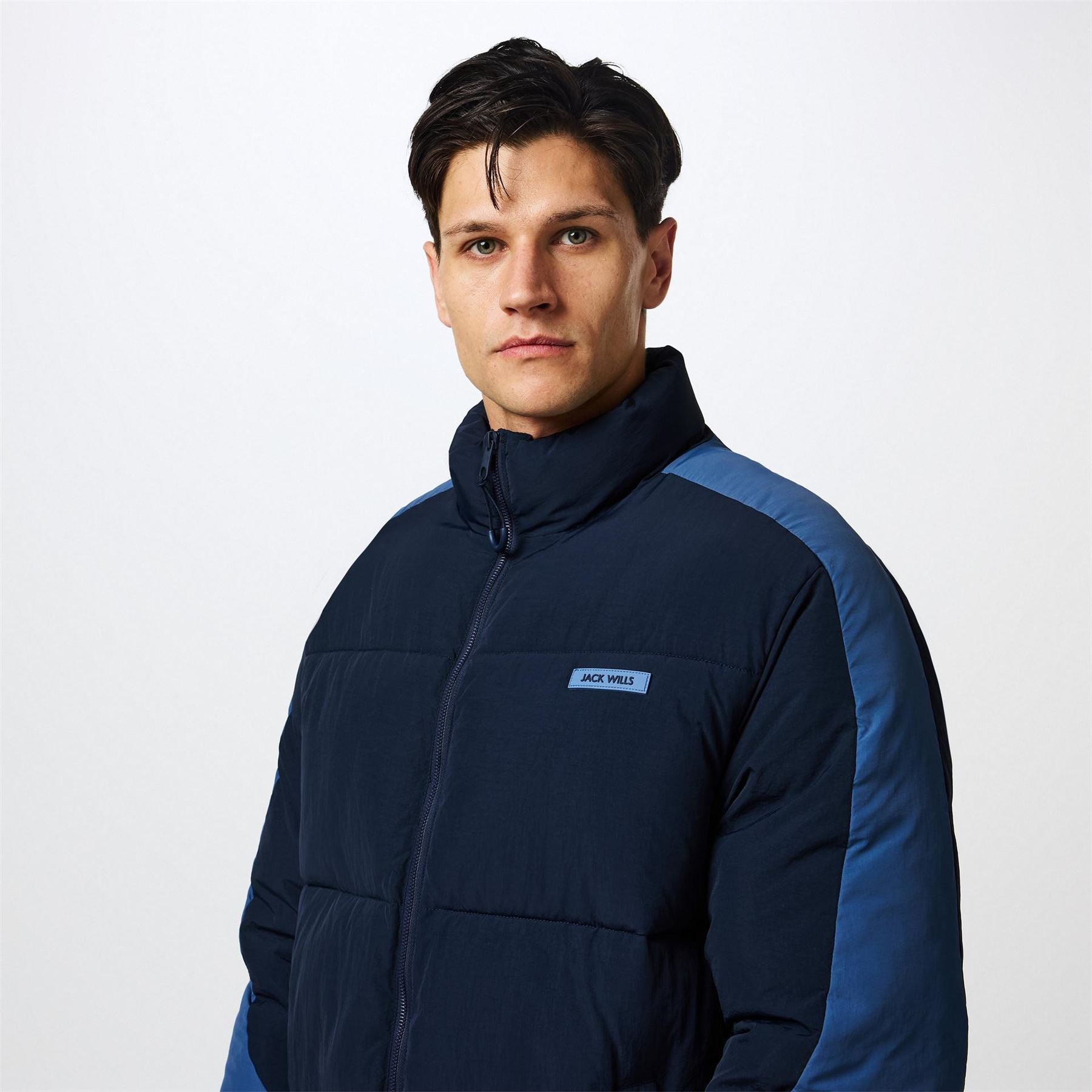 Jack Wills  Long Sleeve Short Puffer Jacket