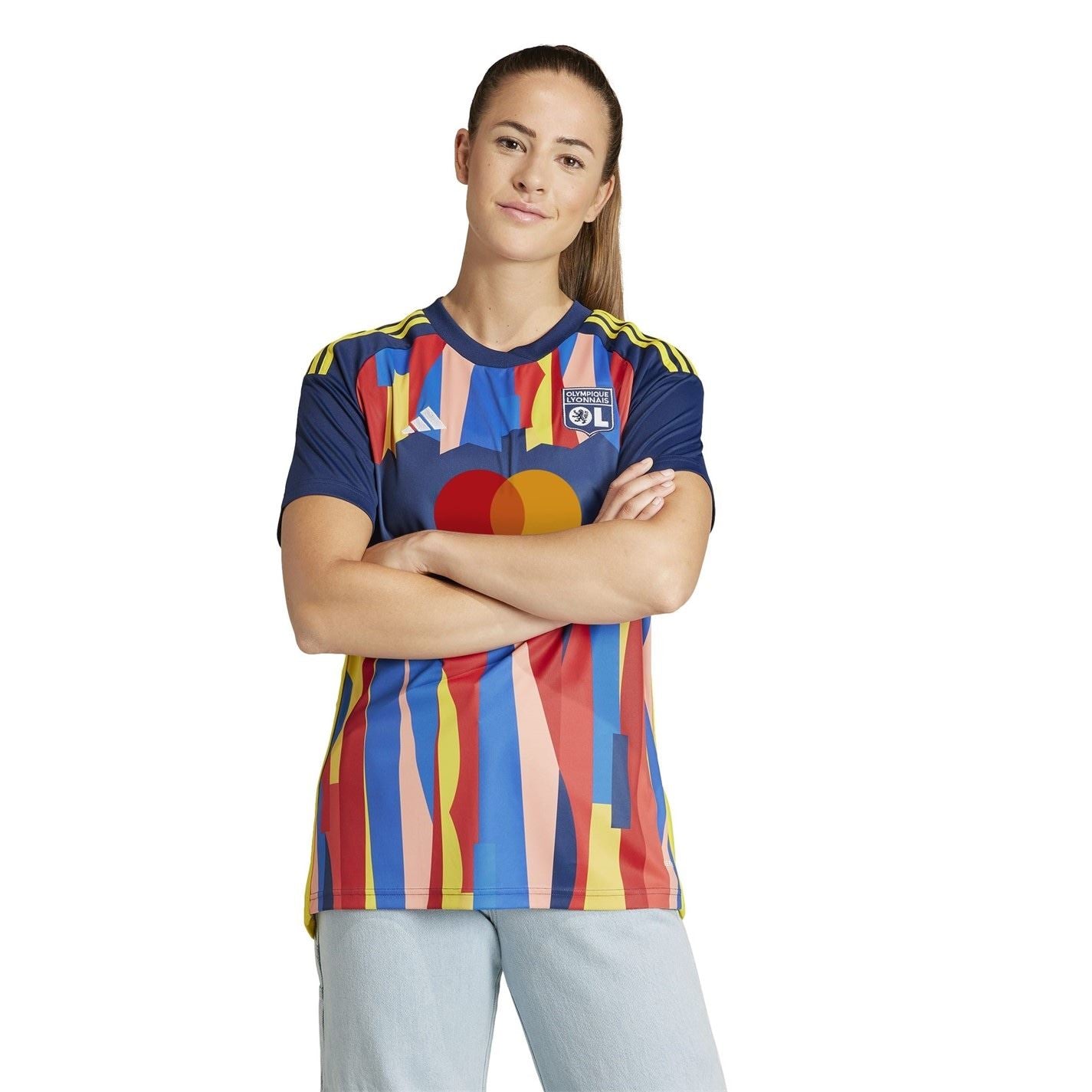 adidas Womens Olympique Lyon Third Shirt 2024 2025
