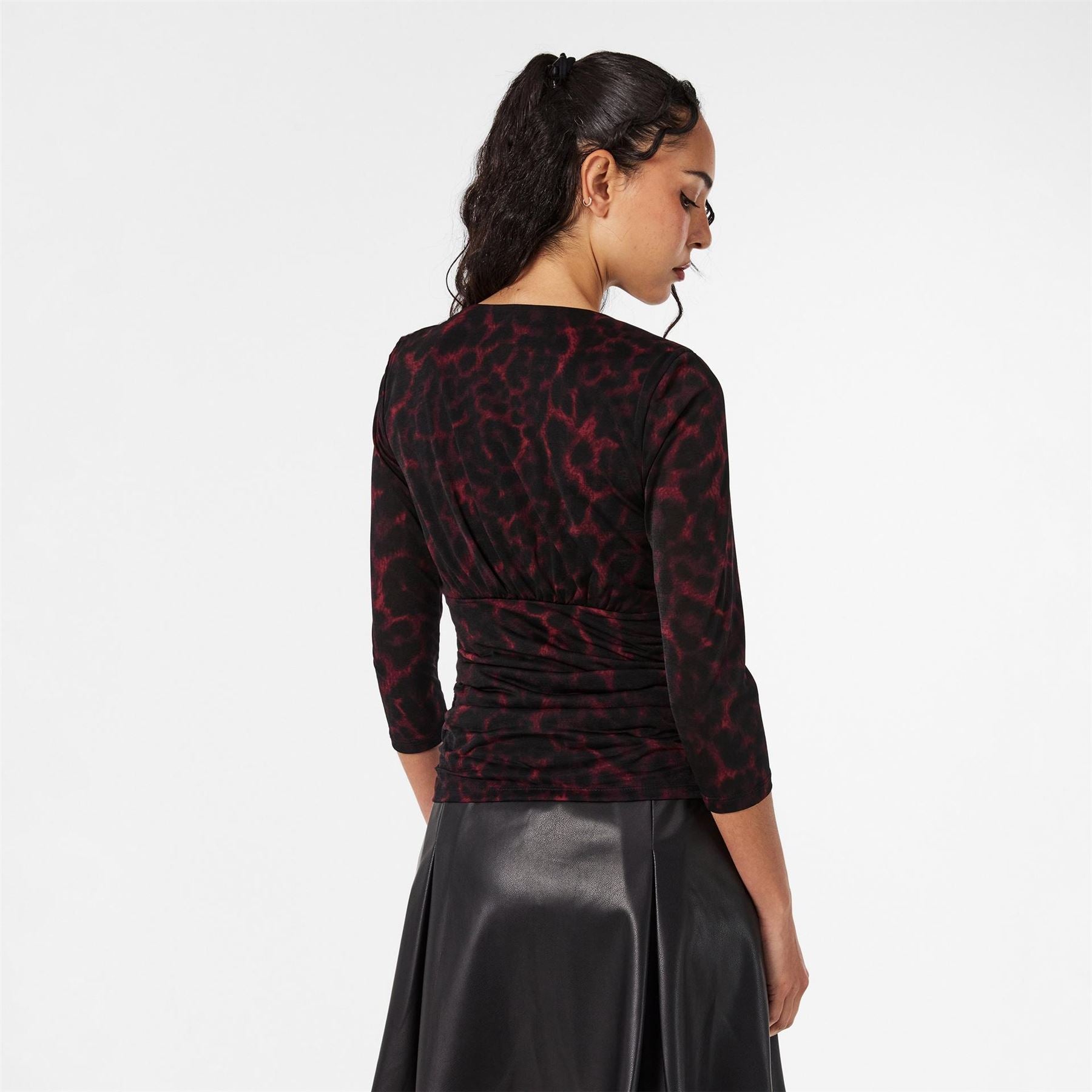 DKNY Long Sleeve Zip T-Shirt