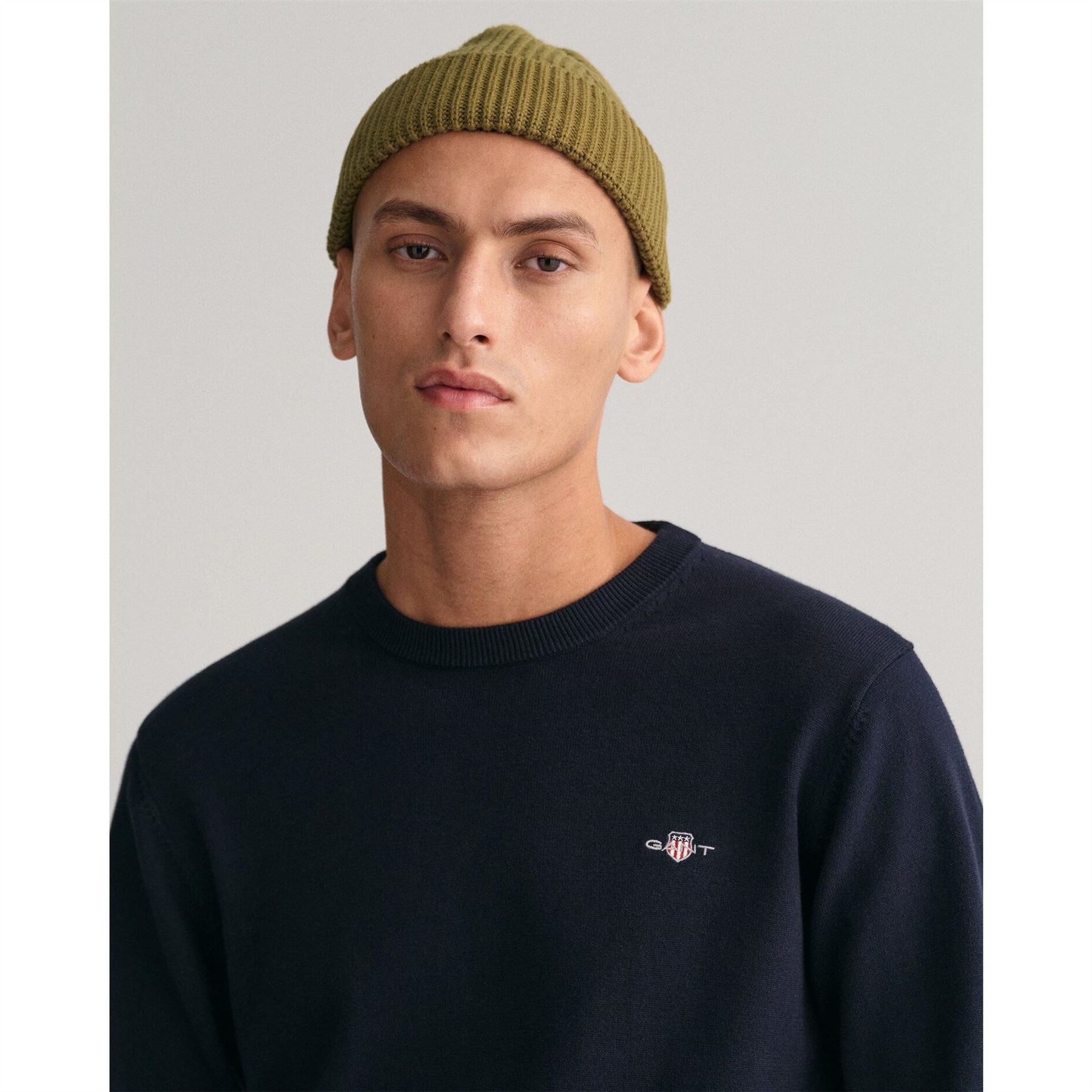 Gant Cotton Crew Neck Sweater