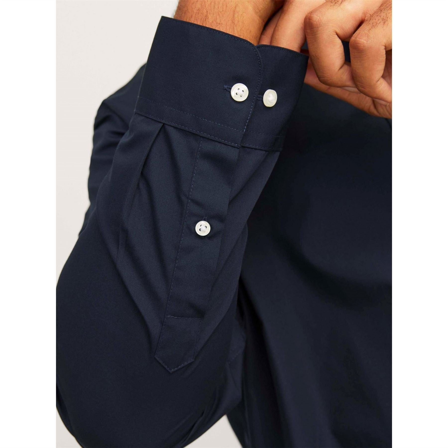 Jack and Jones Joe Plain Short Sleeve Dress Shirt