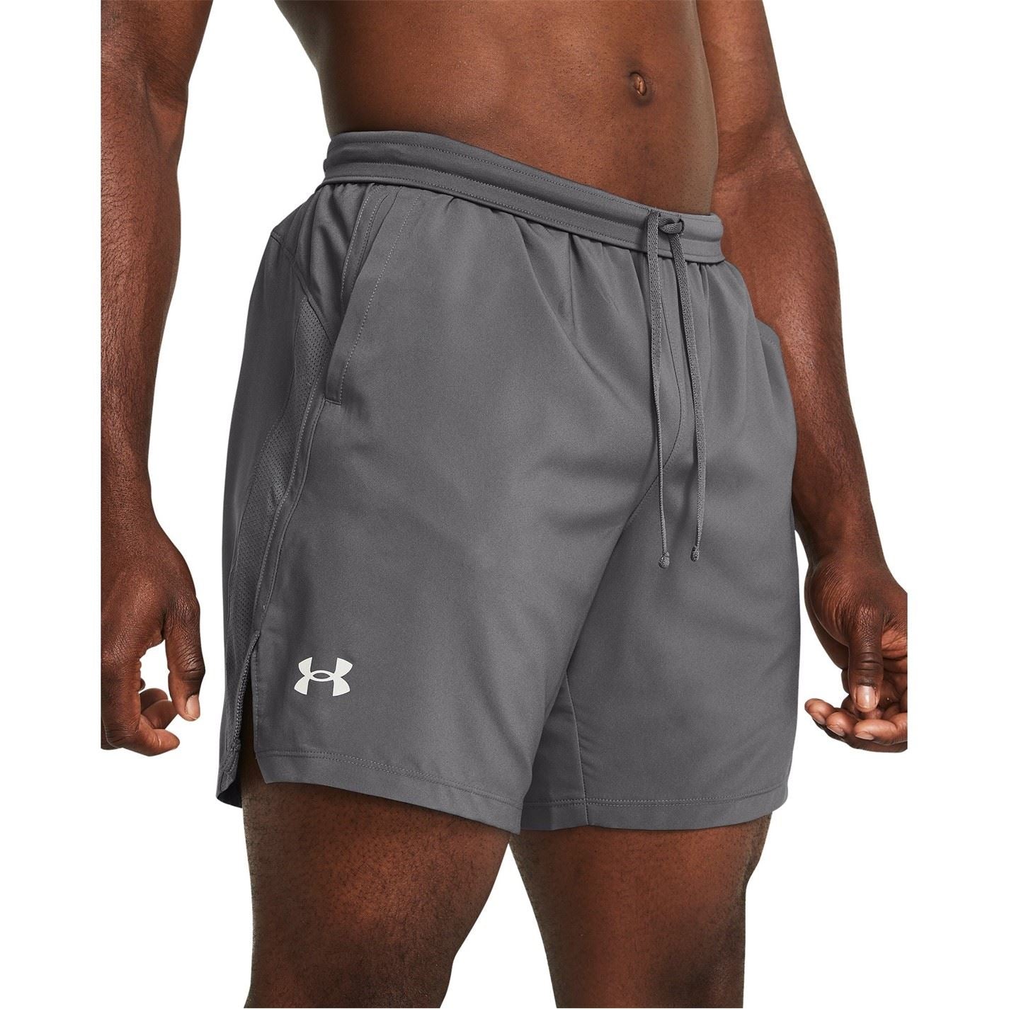 Under Armour Mens Armour Ua Launch 2 In 1 7 Shorts
