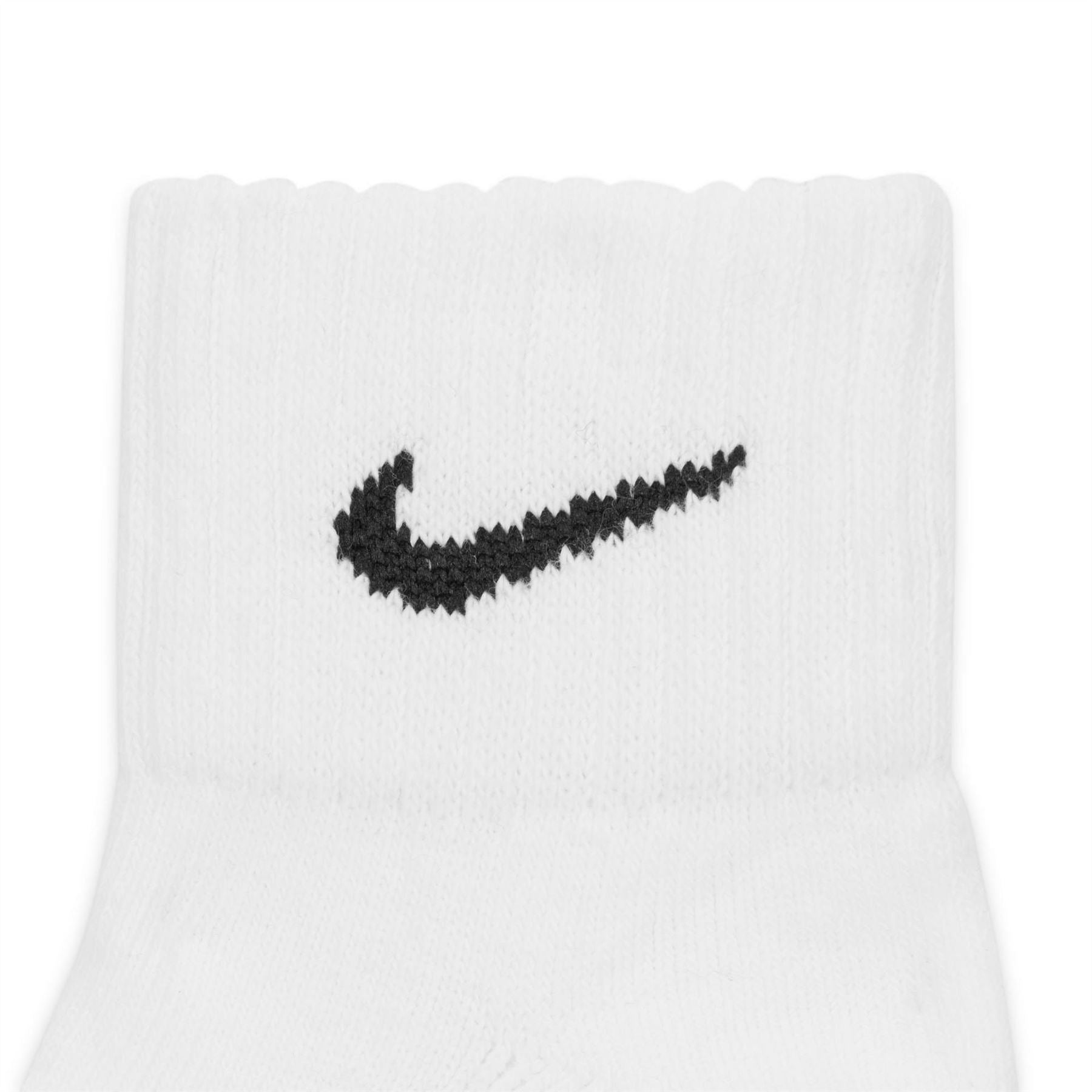 Nike Three Pack Quarter Socks Mens