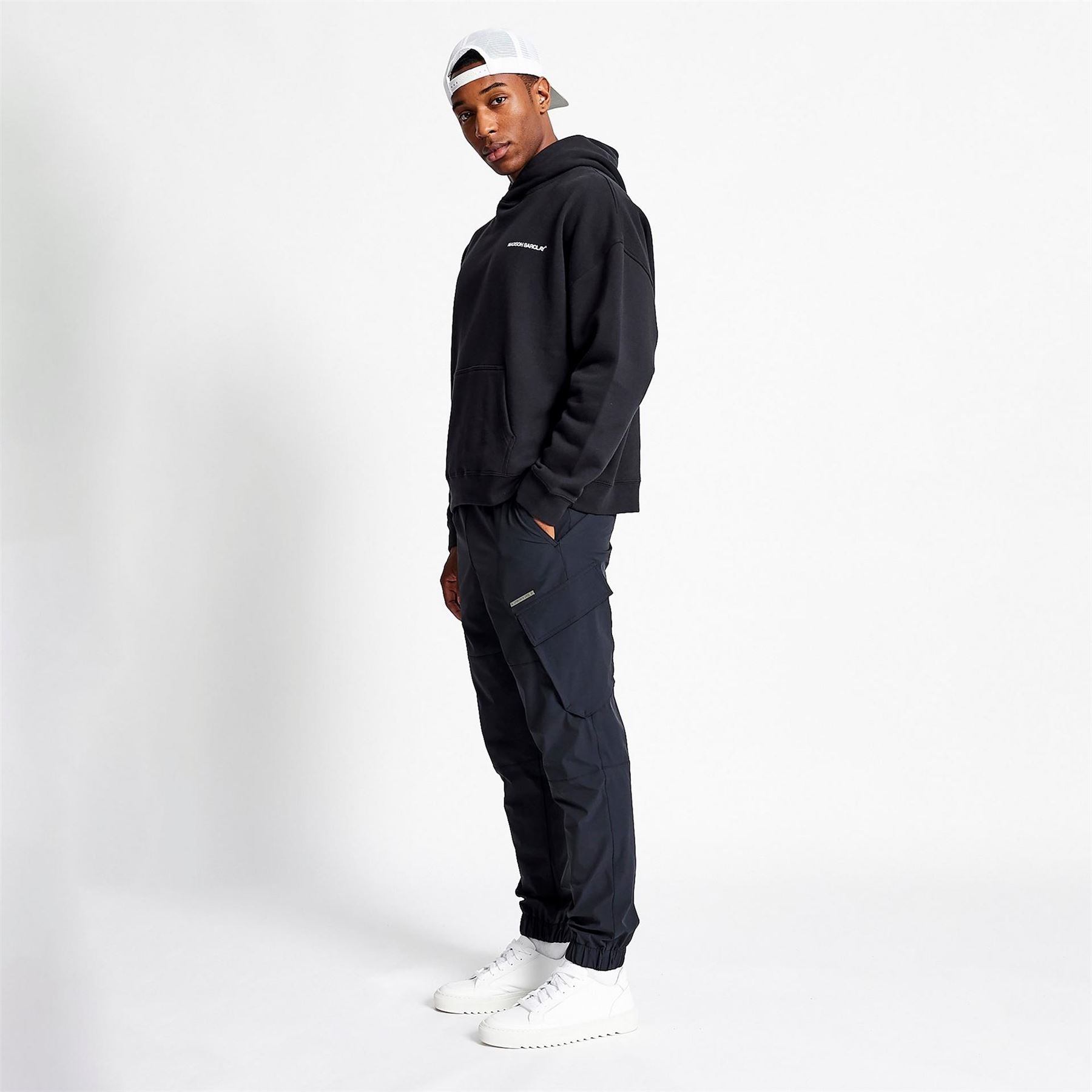 Madison Barclay Brghs Hooded Relaxed Fit Sweatshirt