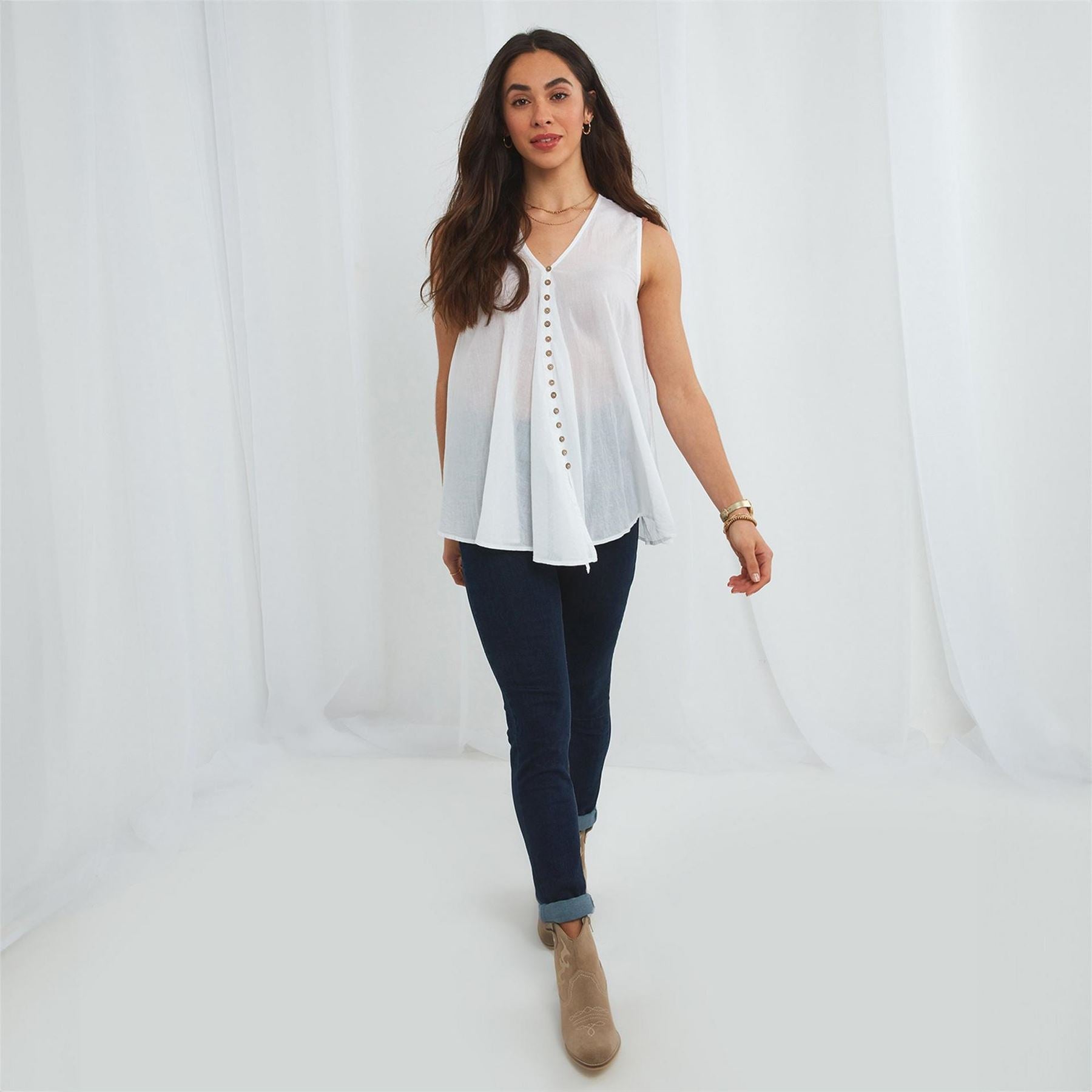 Joe Browns Joe Brown White Blouse