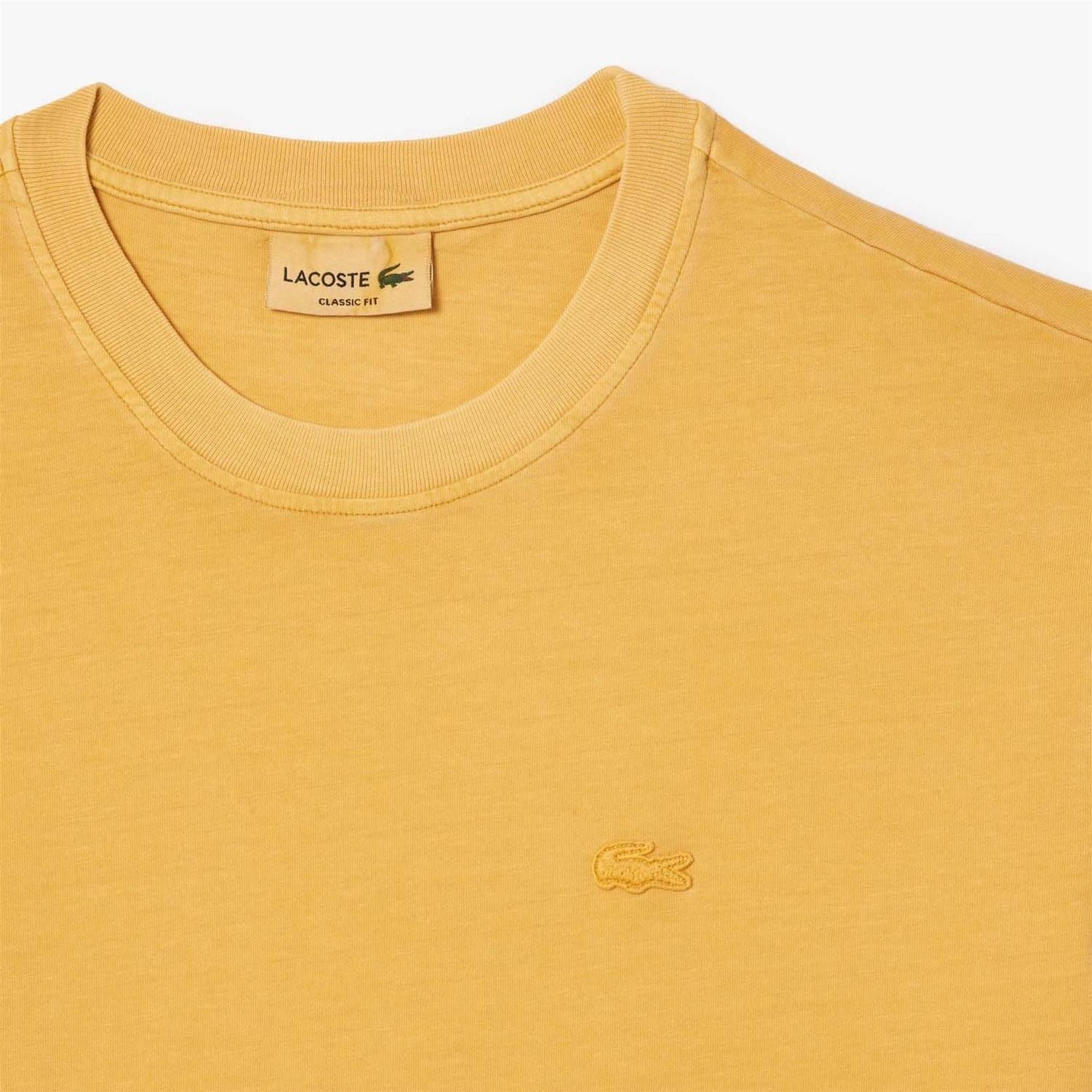 Lacoste Dyed Cotton T-Shirt