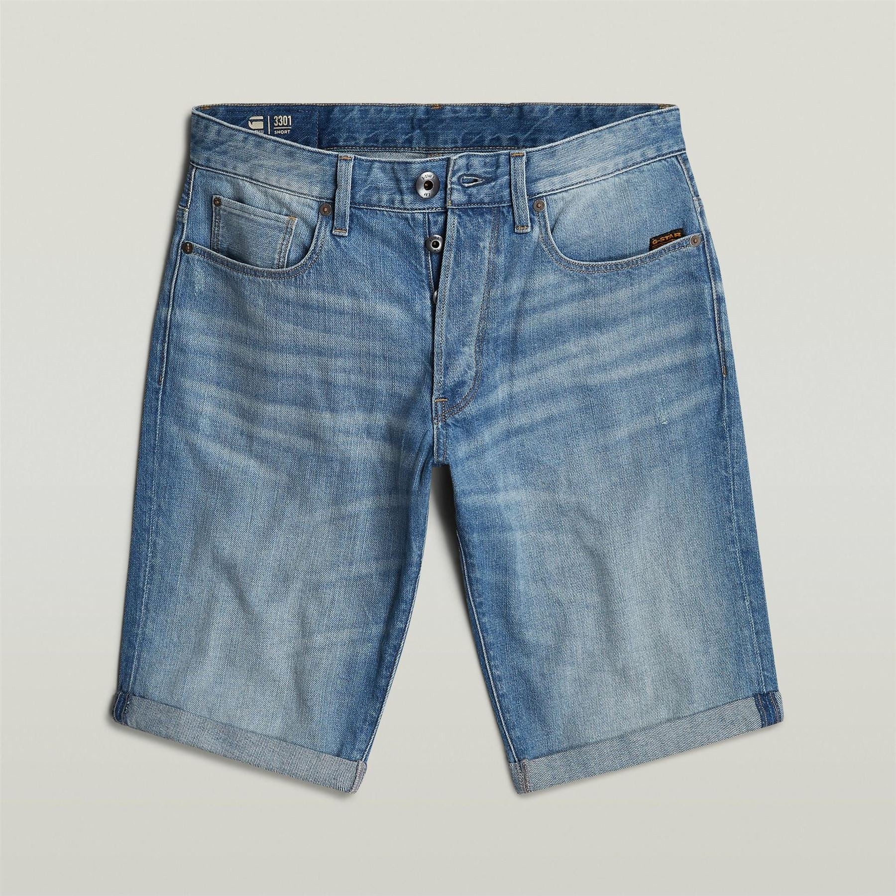 G Star 3301 Denim Casual Shorts