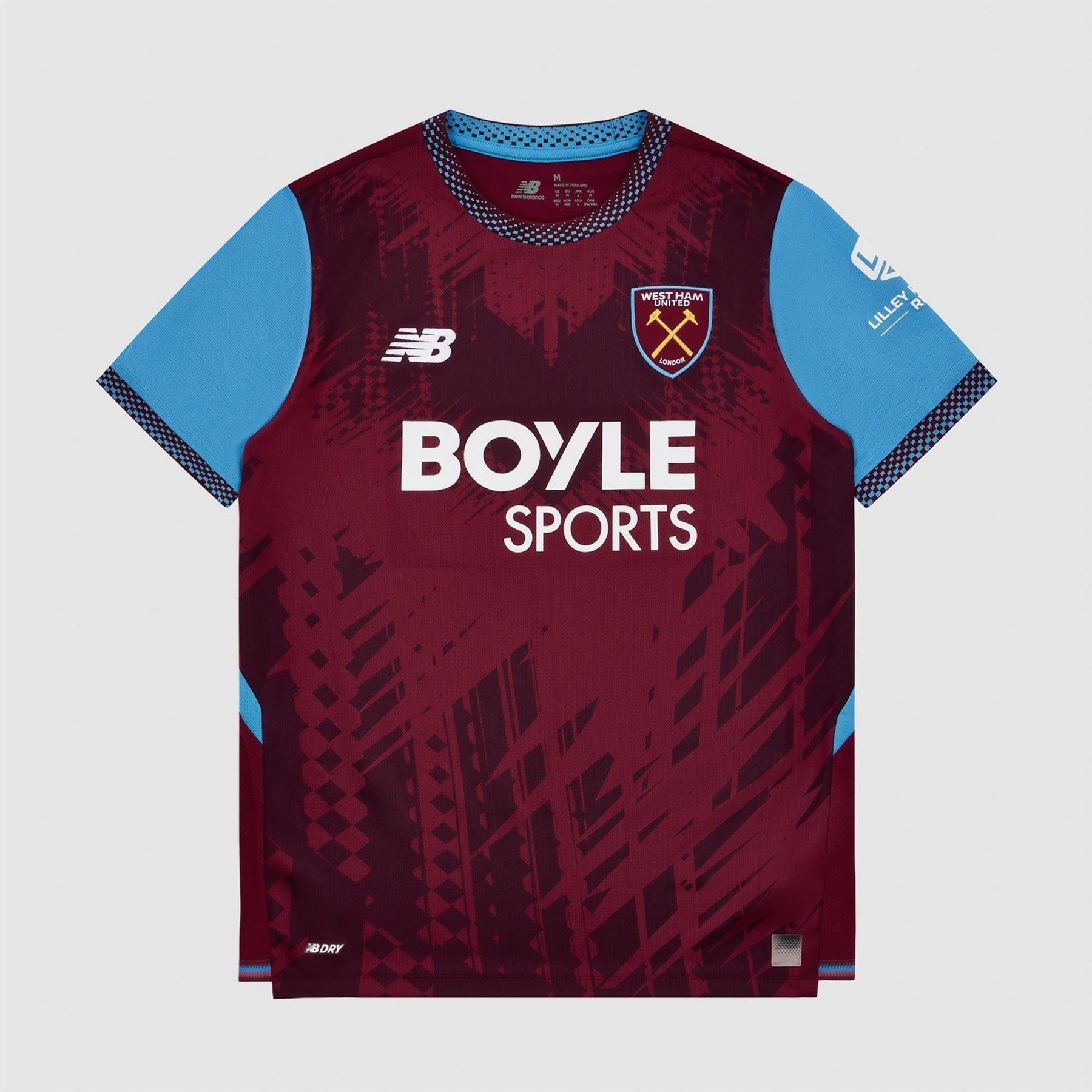 New Balance Mens Ham United Home Shirt 2026 27