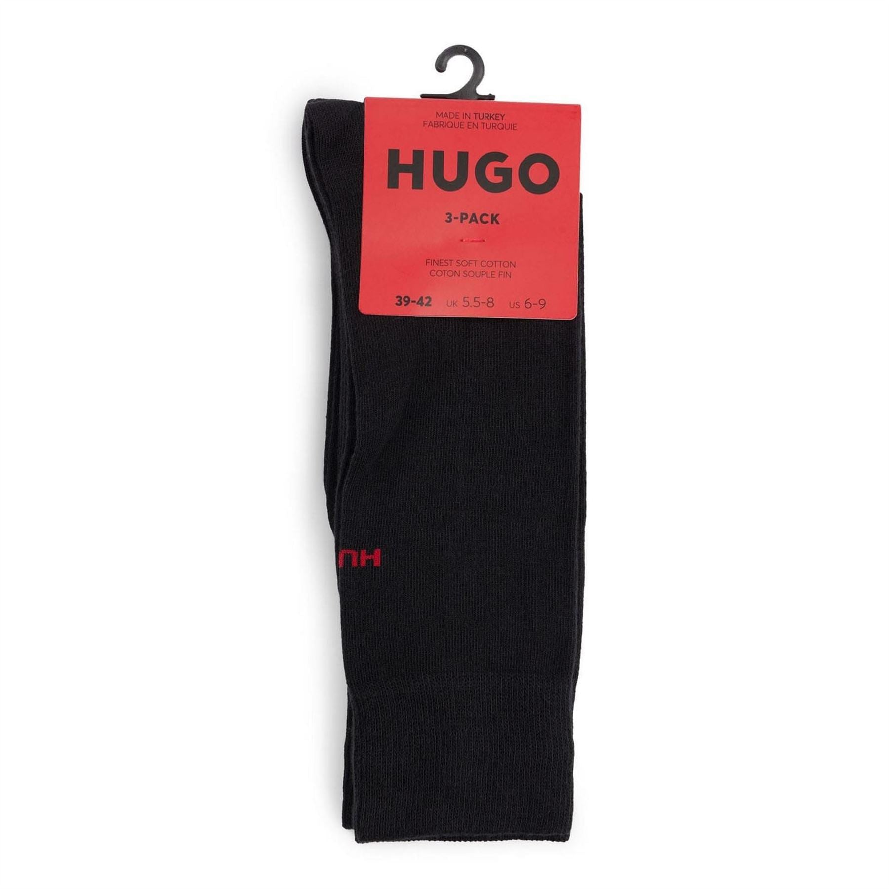 Hugo Pack Of Logo Detail Socks