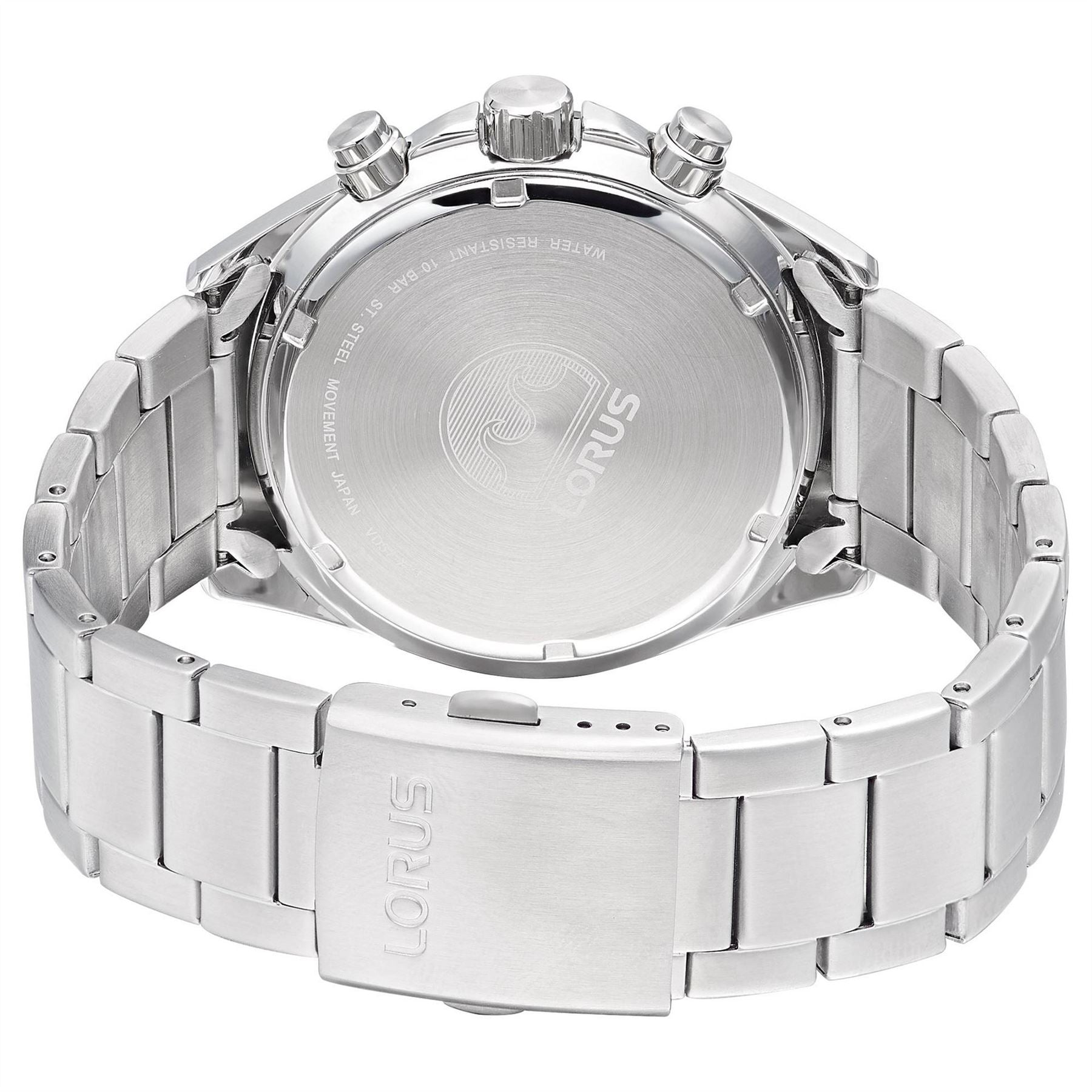 Lorus Chronograph Steel Bracelet Analogue Watch