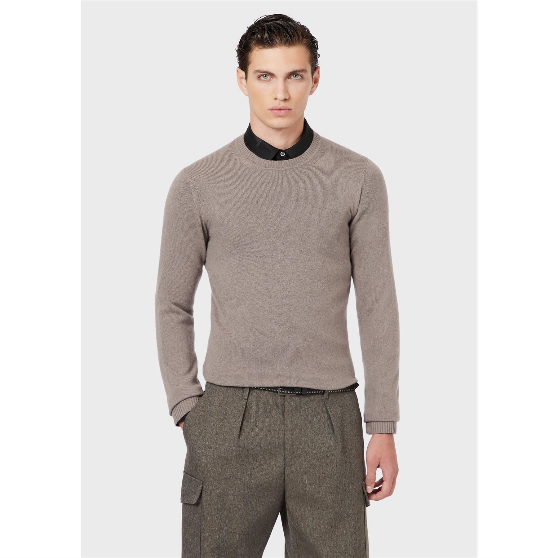 Emporio Armani Crew Neck Regular Fit Sweater