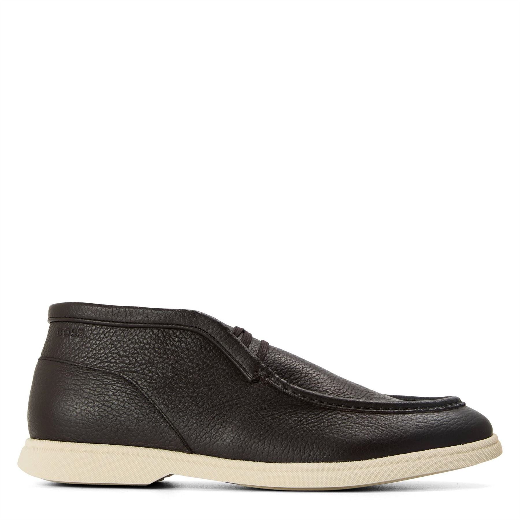 Boss Sienne Textured Moc Toe Chukka Boots