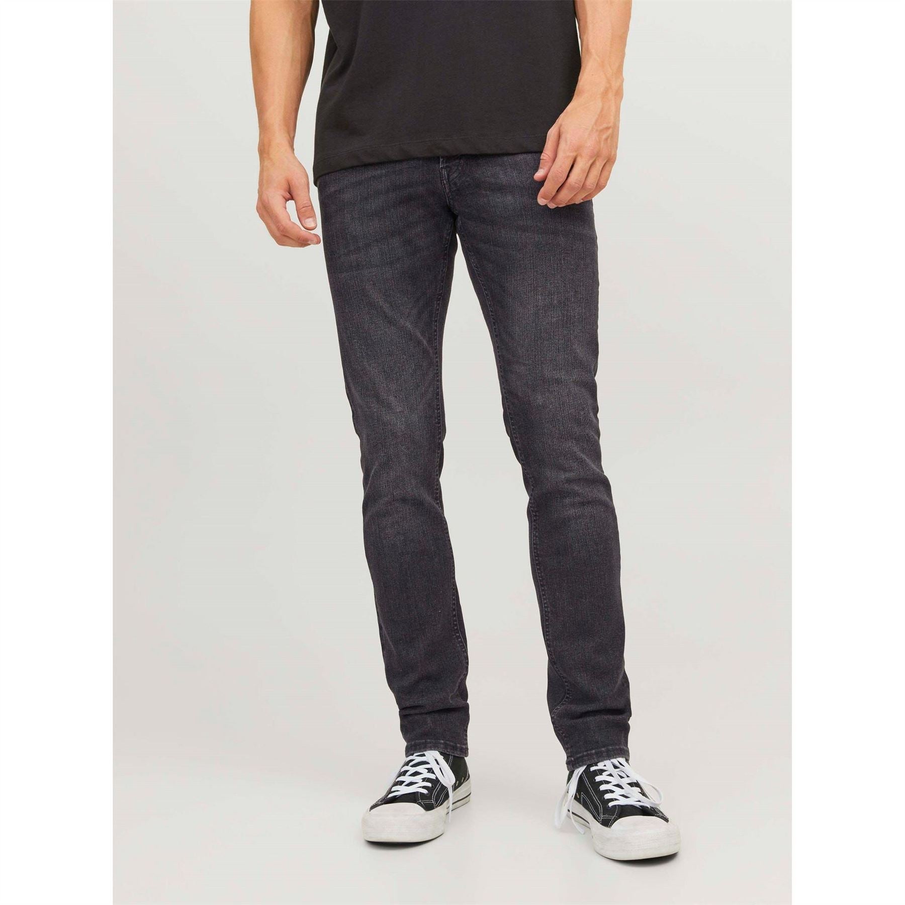 Jack and Jones Glenn Original Mid Rise Slim Fit Jeans