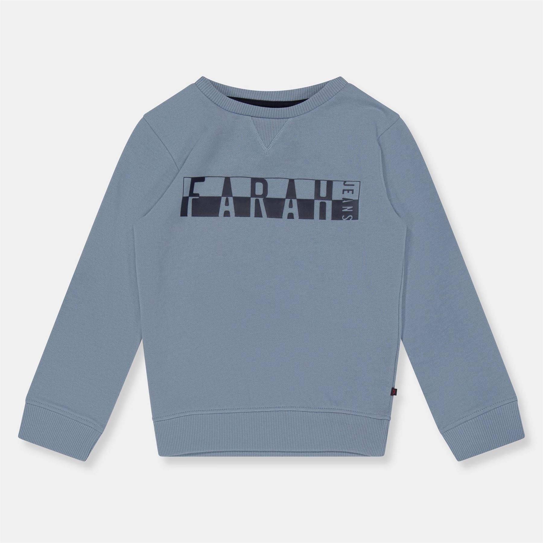 Farah Kids Brushed Back Crew Sweatshirt