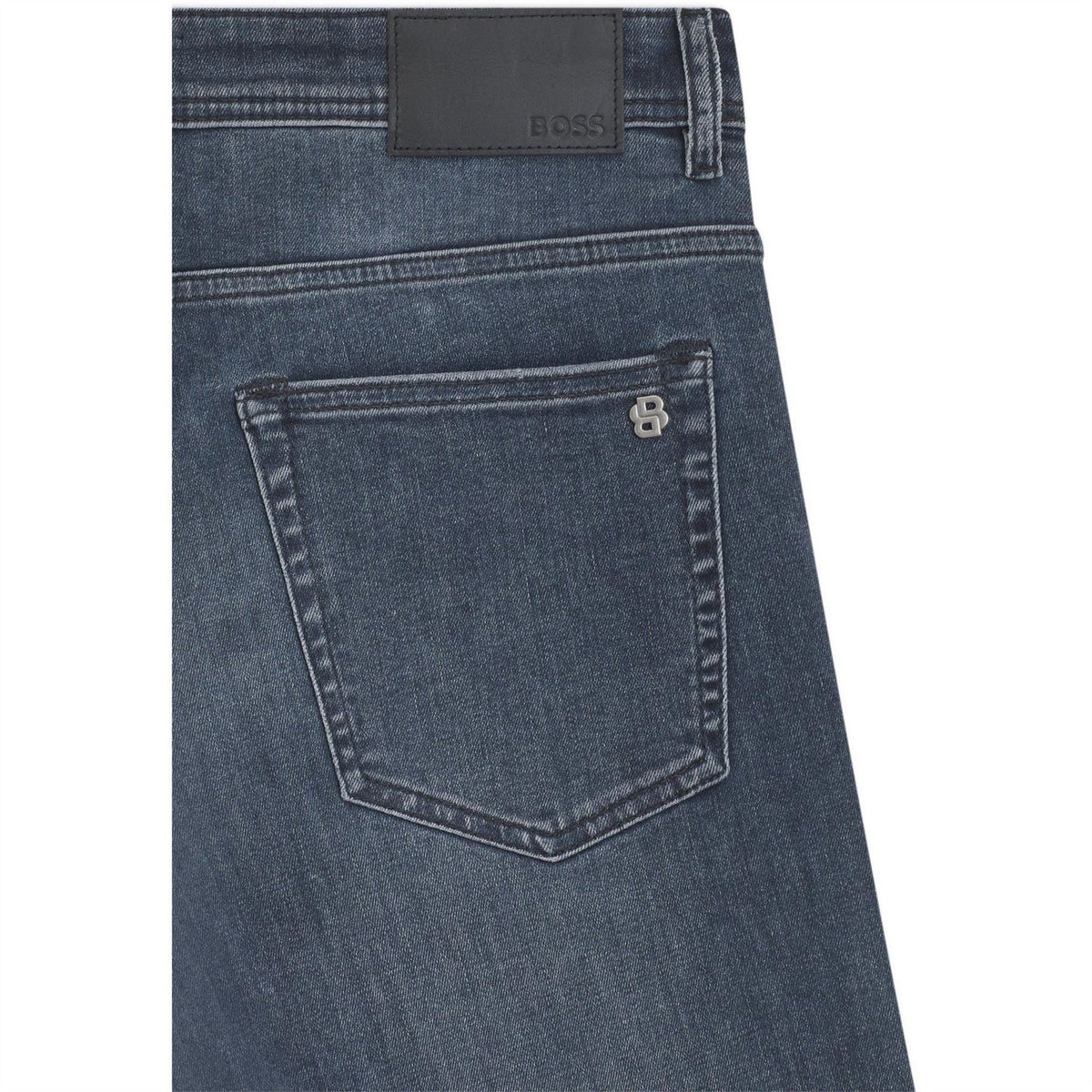 Boss Delaware Mid Rise Slim Fit Jeans