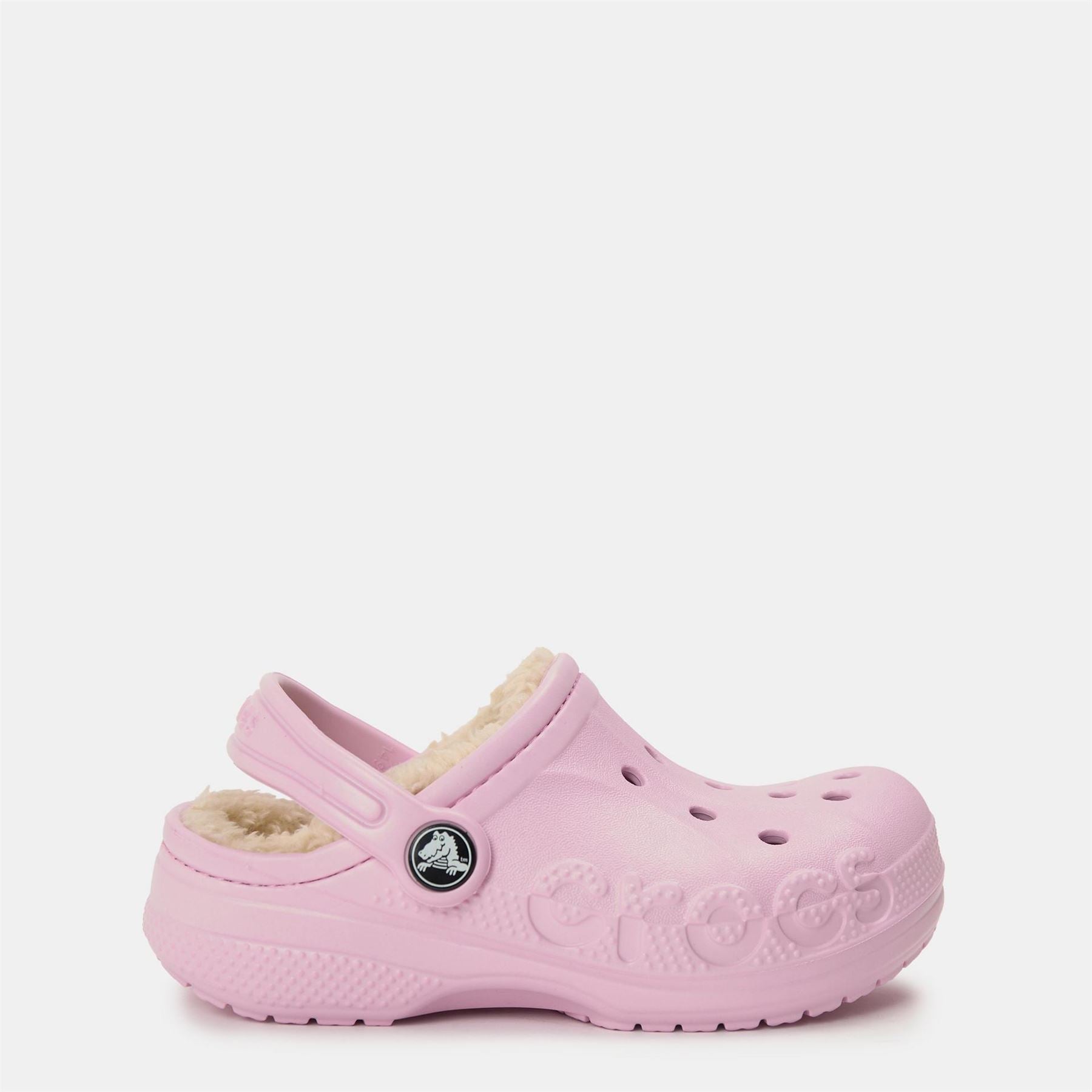 Crocs Baya Lined Closed Toe Clogs for Children