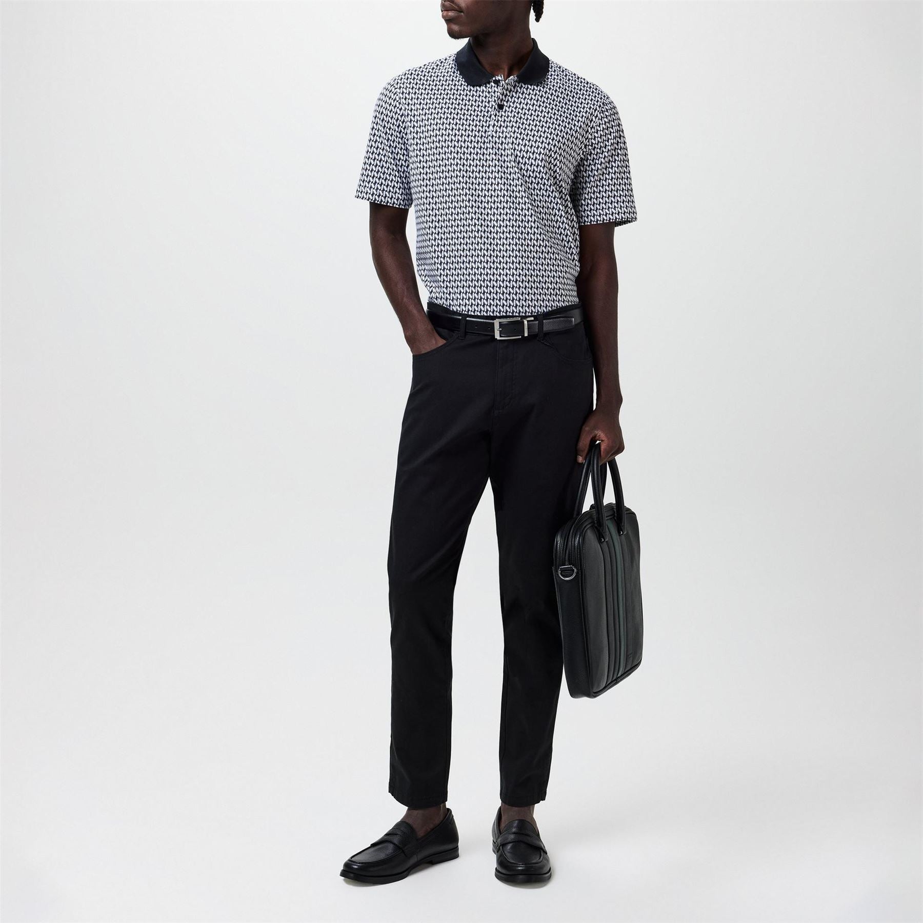 Ted Baker Sangs Geographic Print Regular Fit Shirt