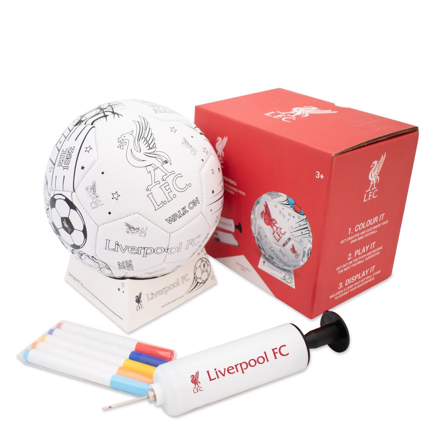 Team Colour In Football Supporter Set