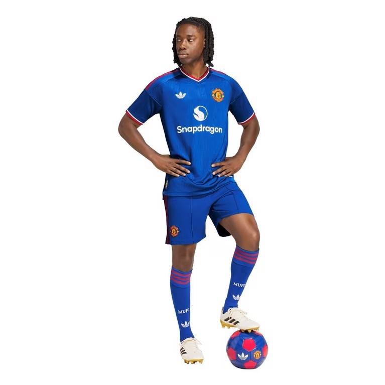 adidas Mens United Authentic Away Shirt 2026 27