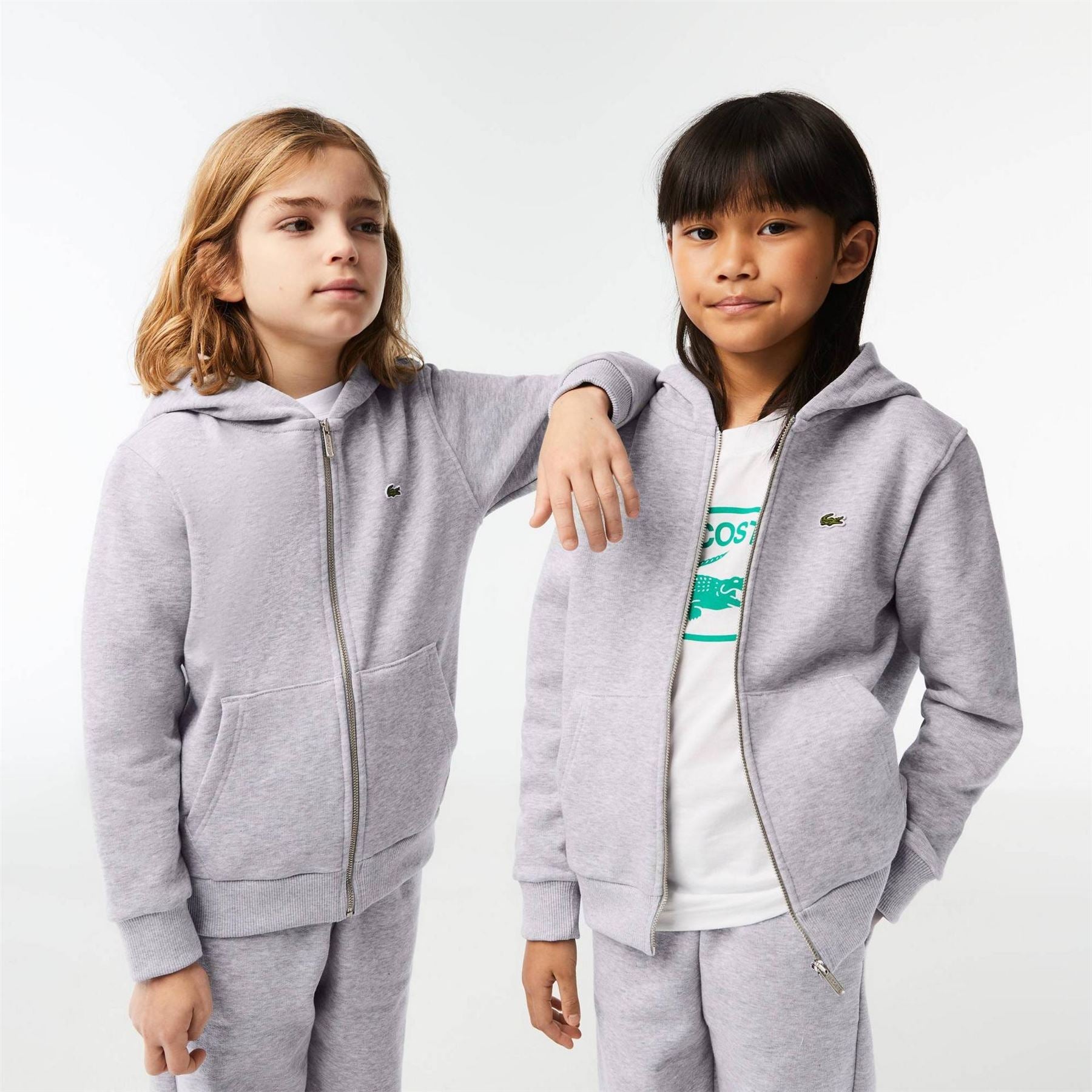 Lacoste Junior Boys Basic Zip Hoodie