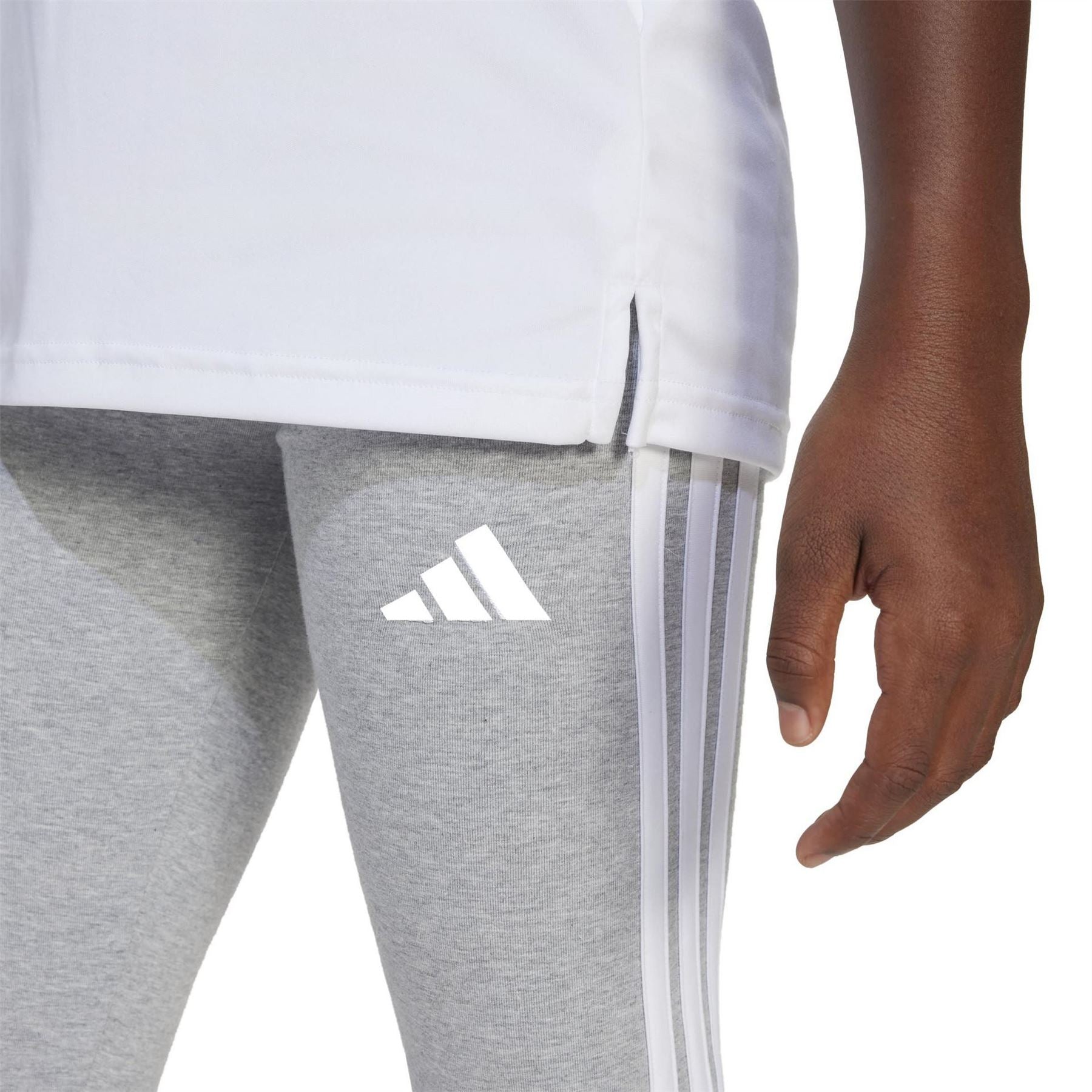 adidas Girls Essentials 3 Stripes Leggings
