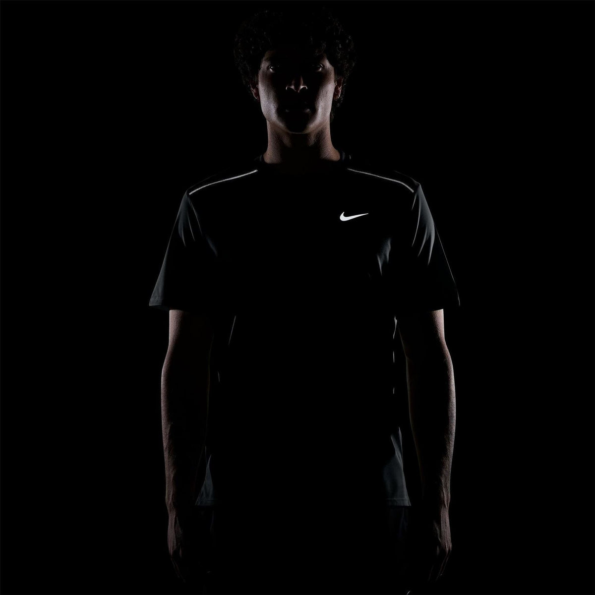 Nike Mens Drifit Miler Running Top