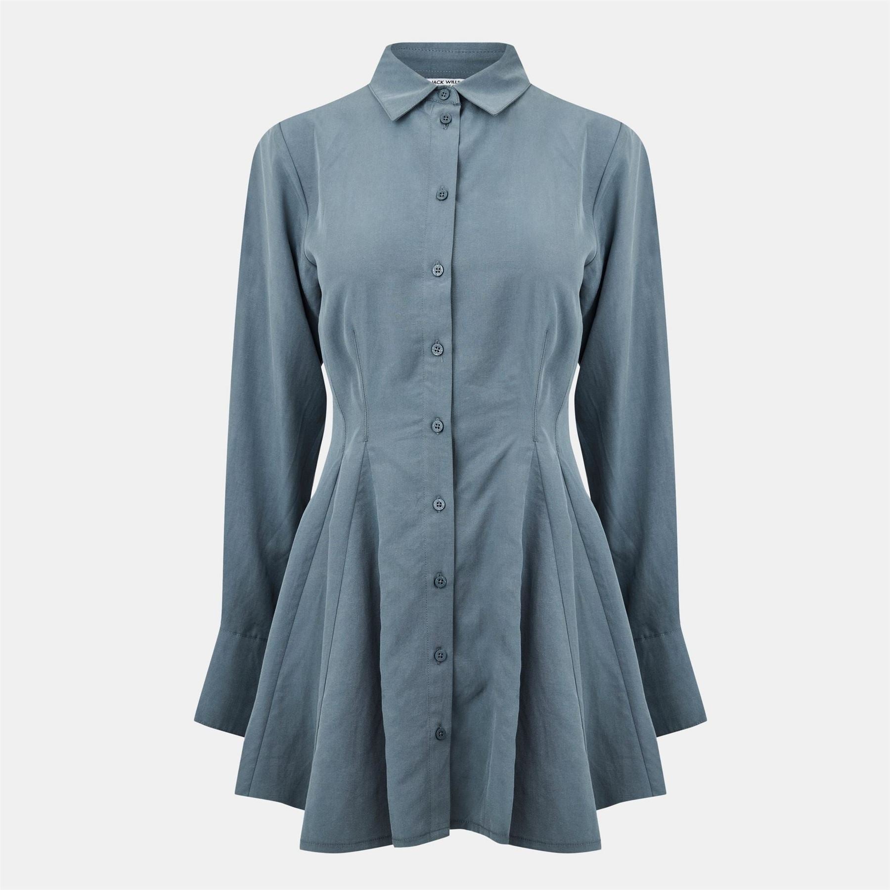 Jack Wills Collared Neck Mini A-Line Dress