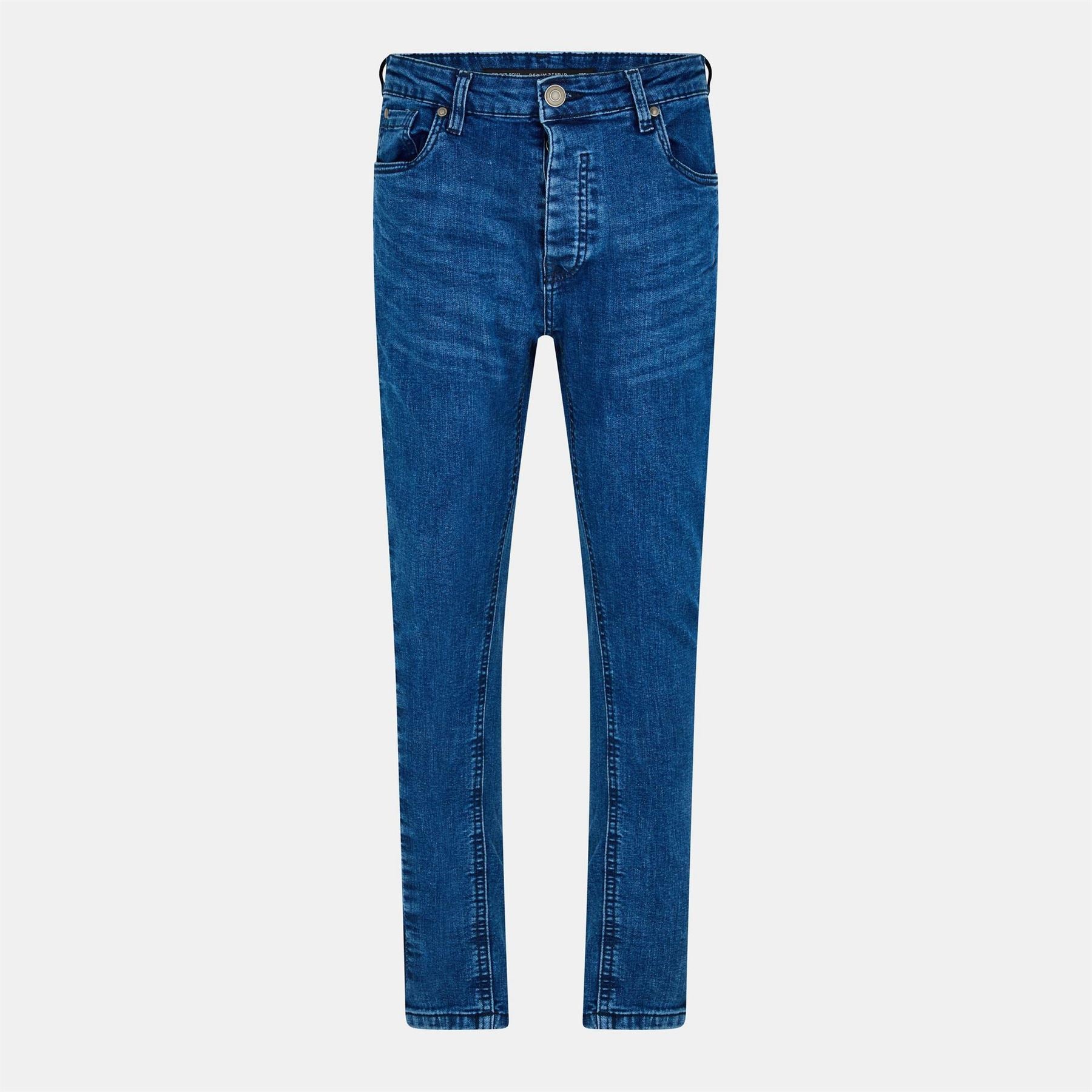 Brave Soul Wash Skinny Jean With Stripe