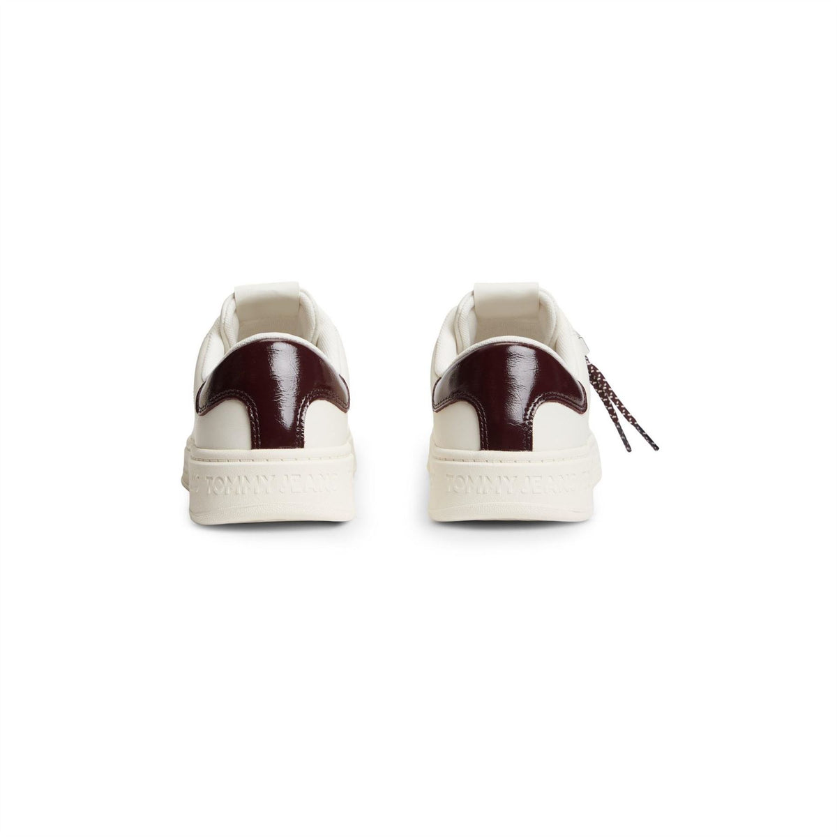 Tommy Jeans Lace-Up Flat Sneakers