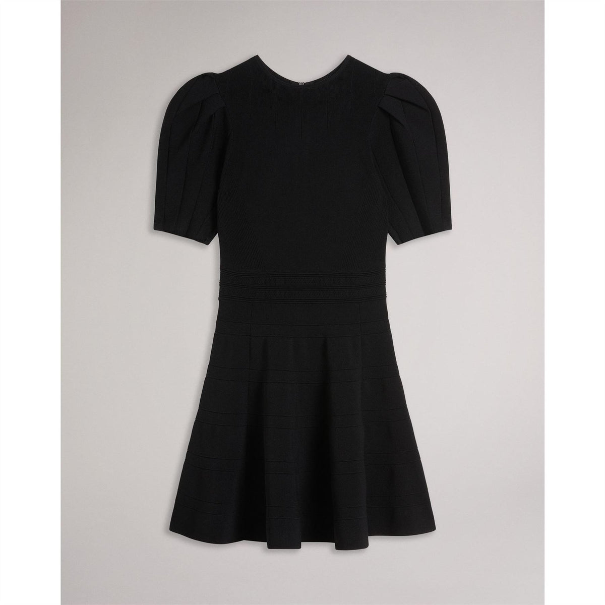 Ted Baker Knit Crew Neck Short Sleeve Skater Dress