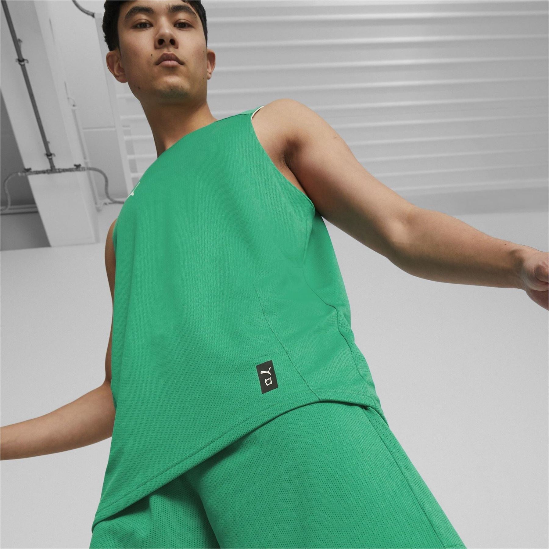 Puma Hoops Team Reverse Practice Performance Basketball Jersey