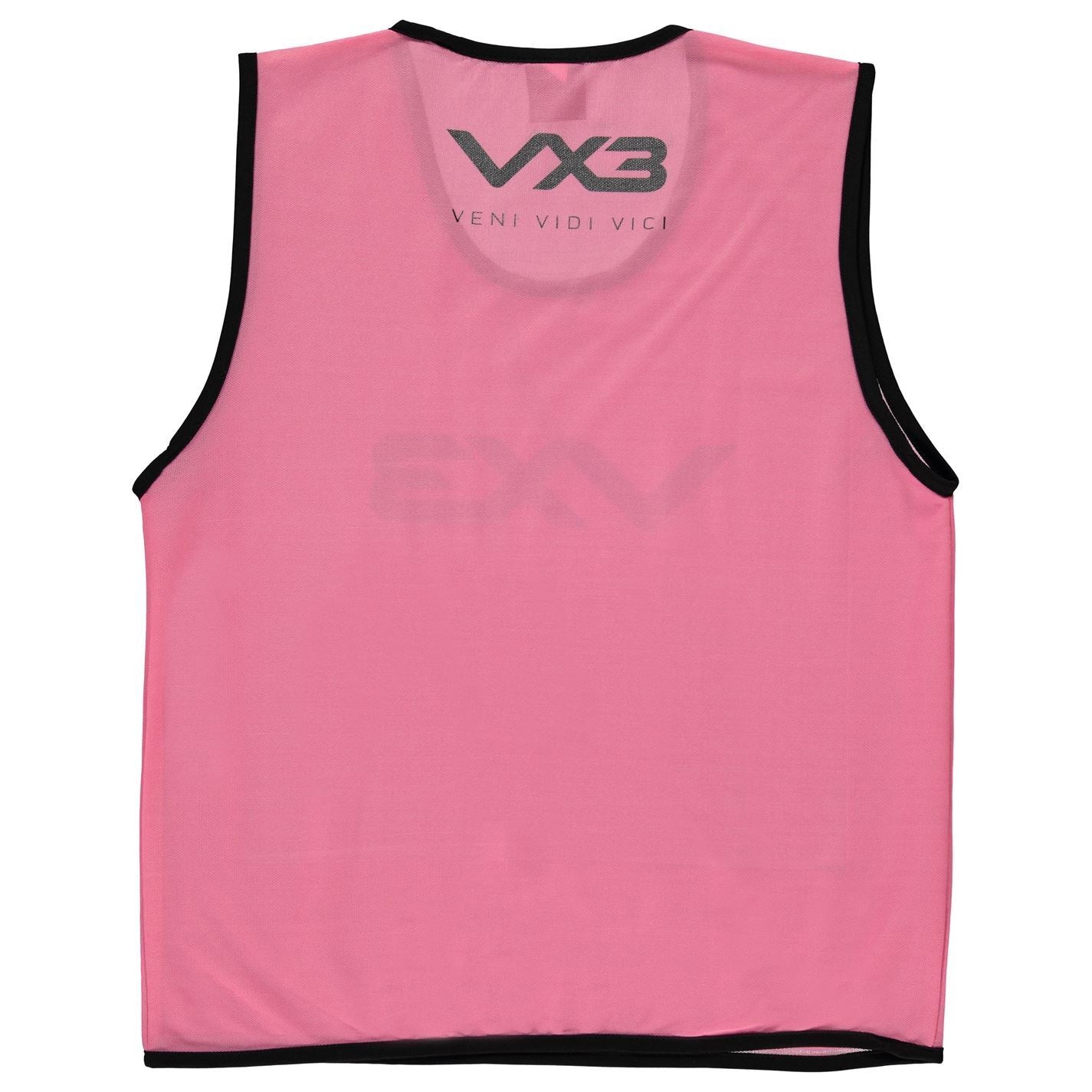 VX3 Hi Viz Mesh Training Bibs Junior