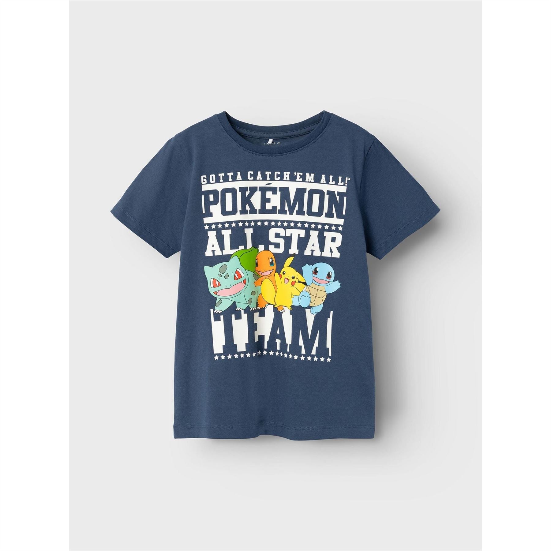 Name It Pokemon Box Print Crew Neck T-Shirt