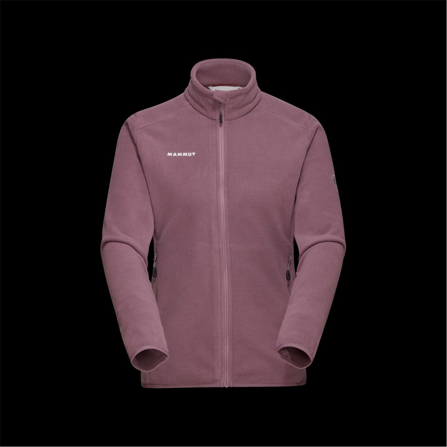 Mammut Innom Solid Patterned Full Zipper Ribbed Cuff Jacket