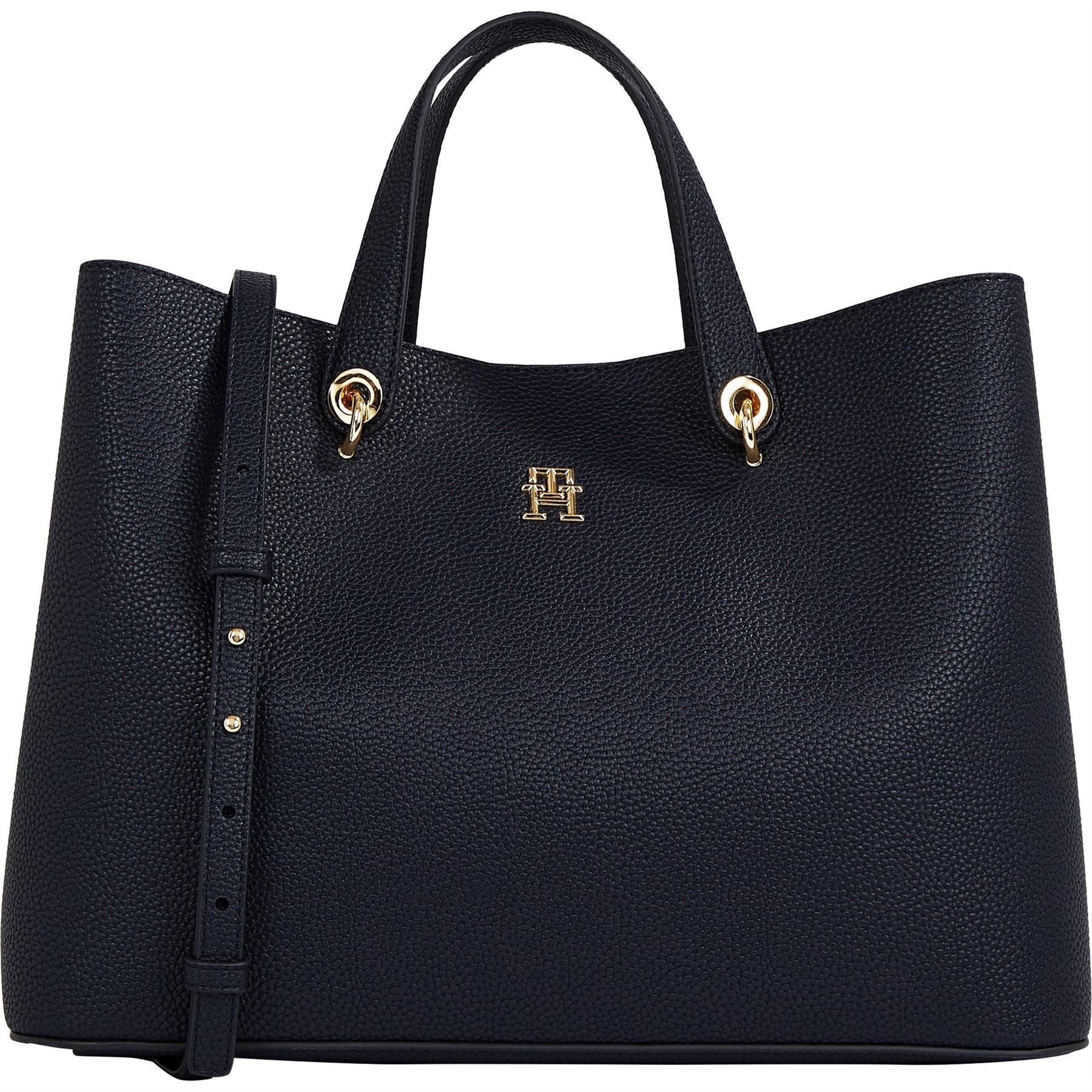 Tommy Hilfiger Emblem Satchel Bag
