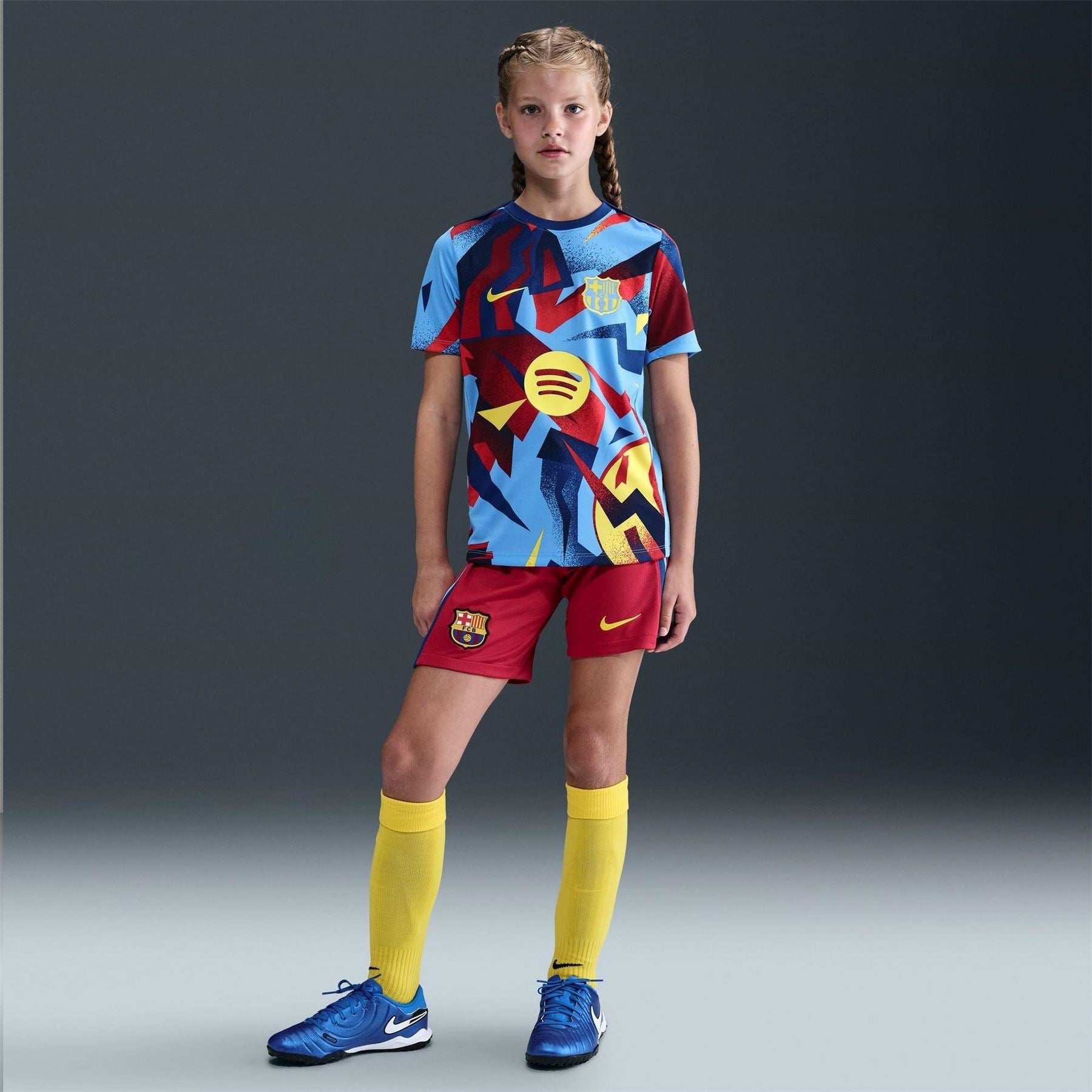 Nike Barcelona Fourth Shorts 25 26 Juniors