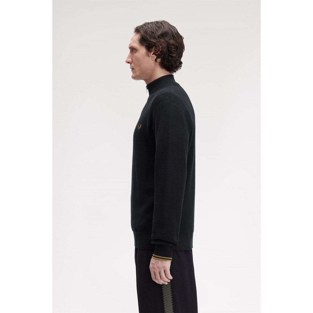 Fred Perry Stitch Half Zip Jumper