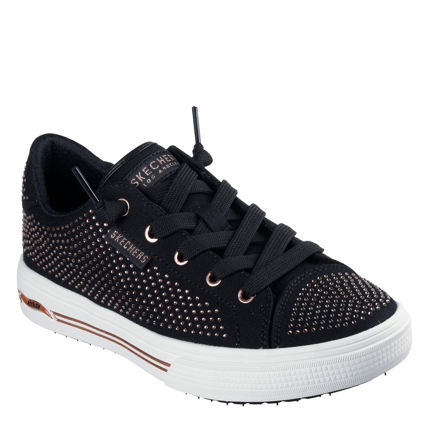 Skechers Arch Fit Arcade LD61 Perforated Toe Low Top Sneakers