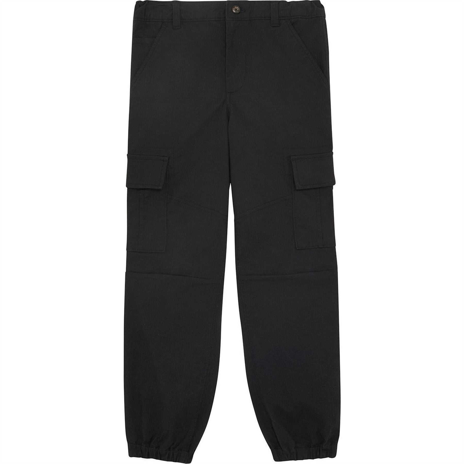 Lyle and Scott Solid Patterned Straight Cargo Trousers