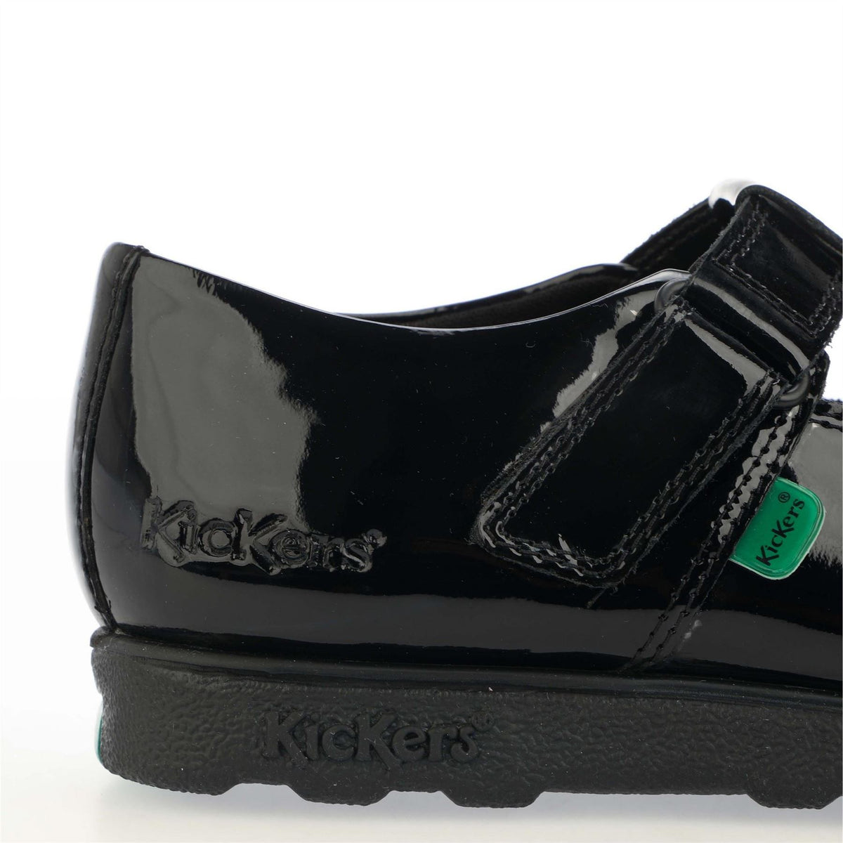 Kickers Fragma T Bar Patent Shoes