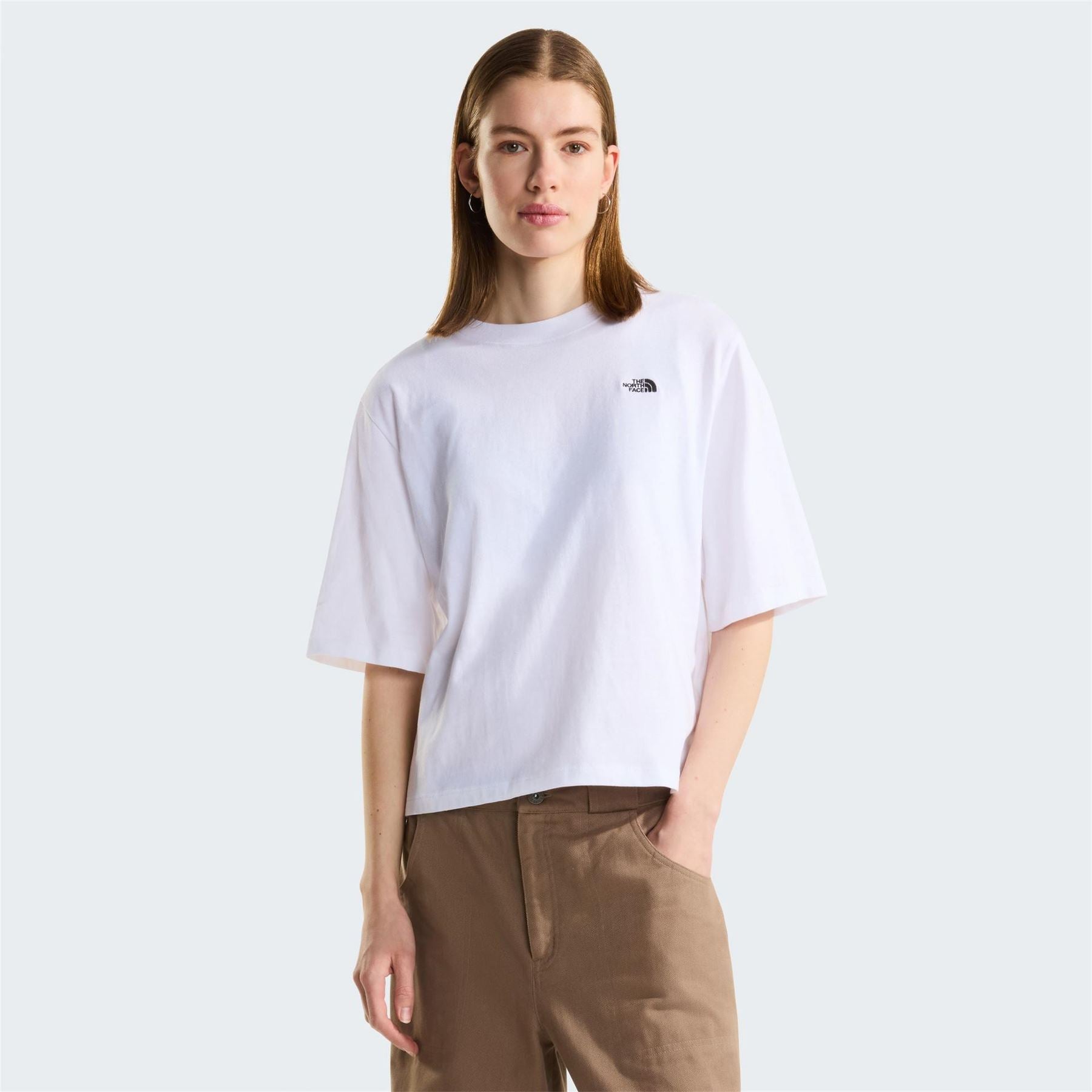 The North Face Womens Essential Simple Dome Boxy Relaxed T-Shirt