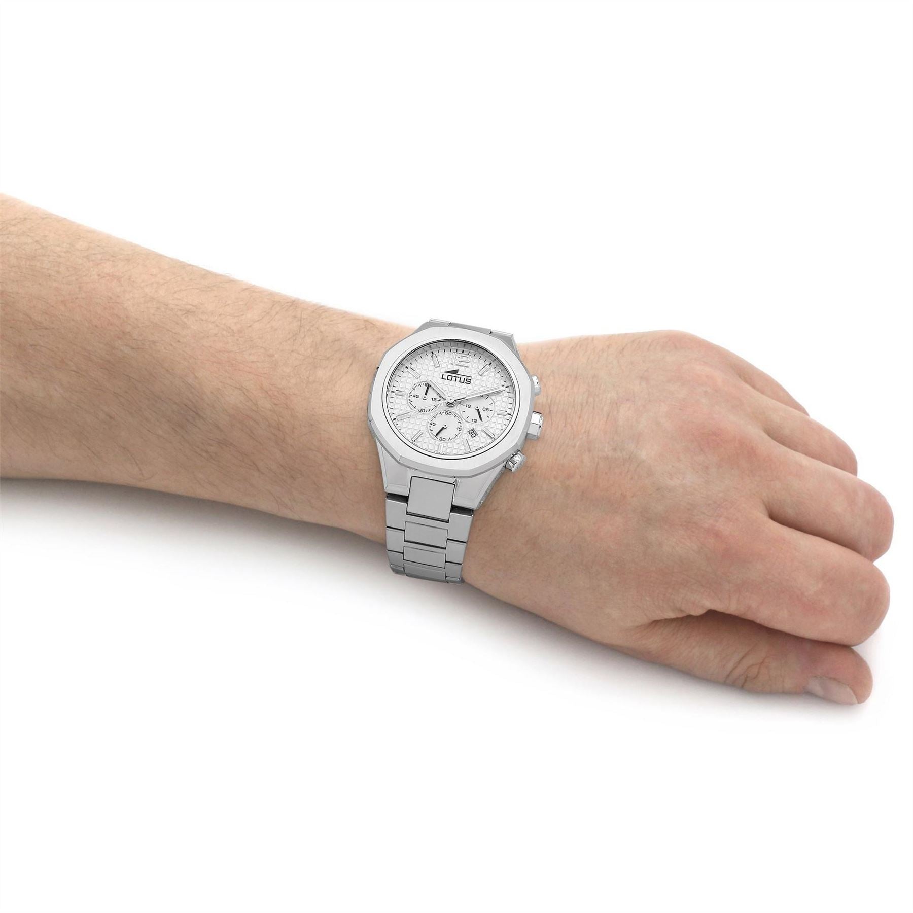 Lotus Steel Sports Analogue Bracelet Strap Watch