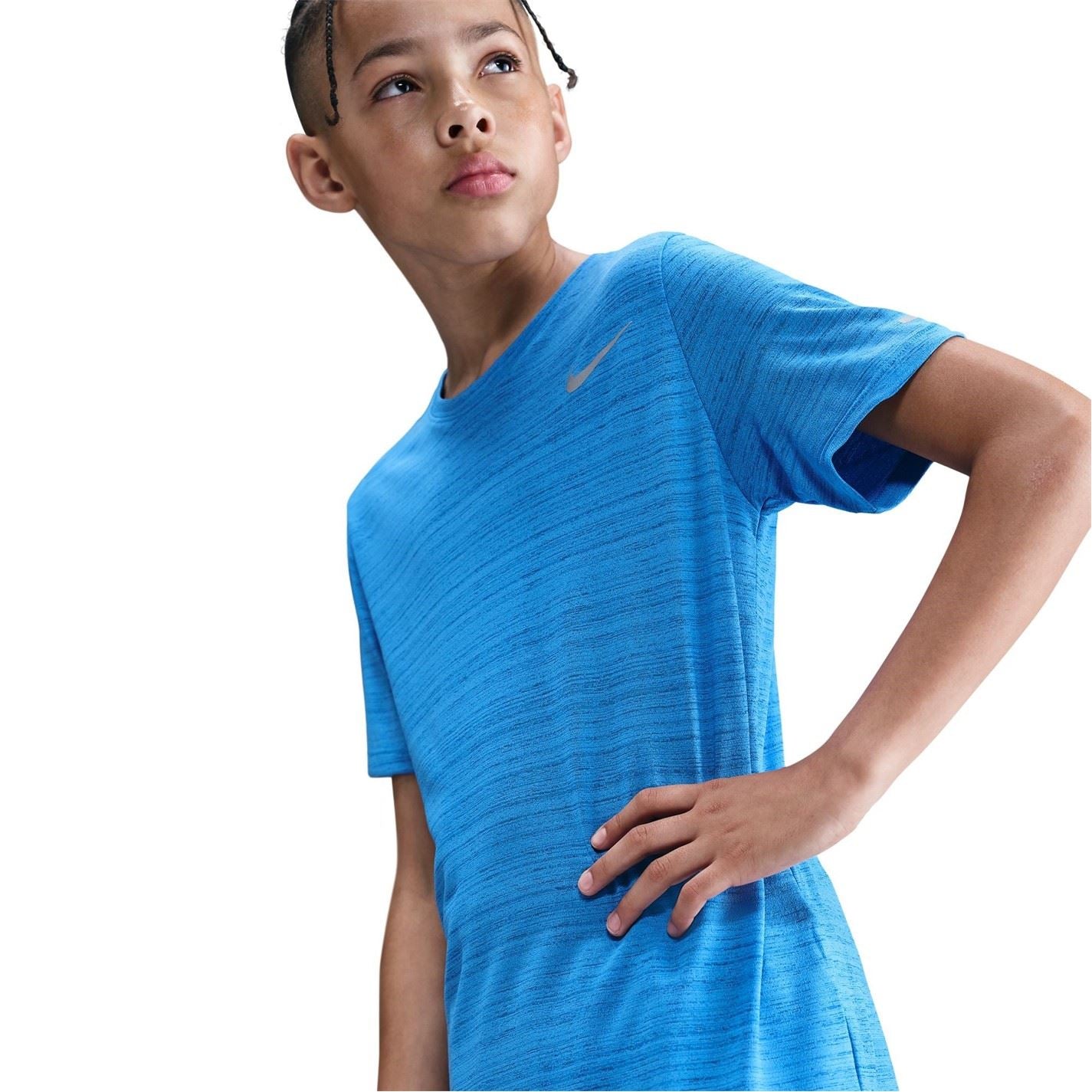 Nike Dri Fit Miler Big Kids (boys) Training Top