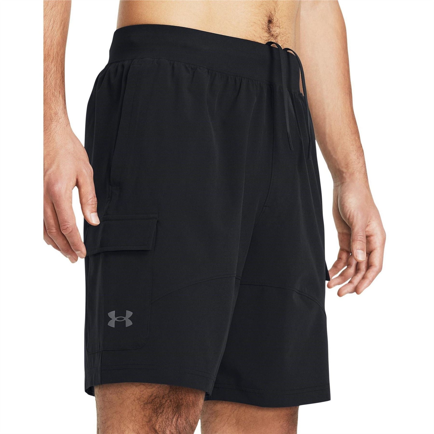Under Armour Stretch Woven Cargo Performance Gym Shorts