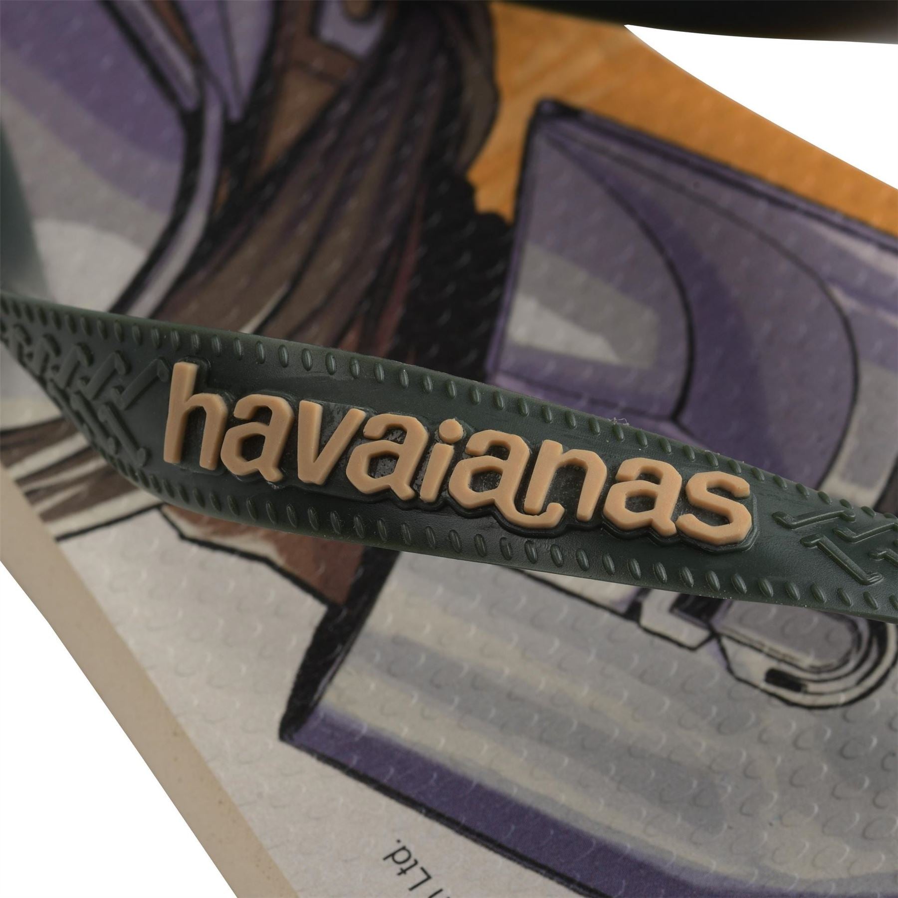Havaianas Star Wars Black Pop Yellow Flip Flops
