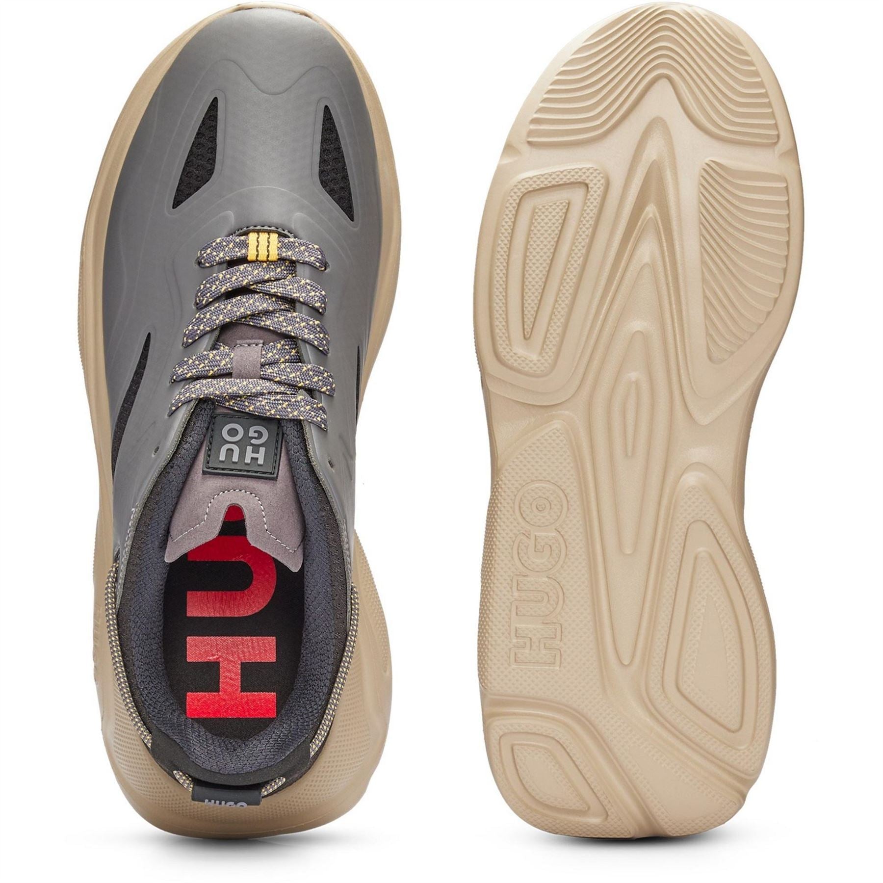 Hugo Leon Runn Lace Up Chunky Heel Sneakers