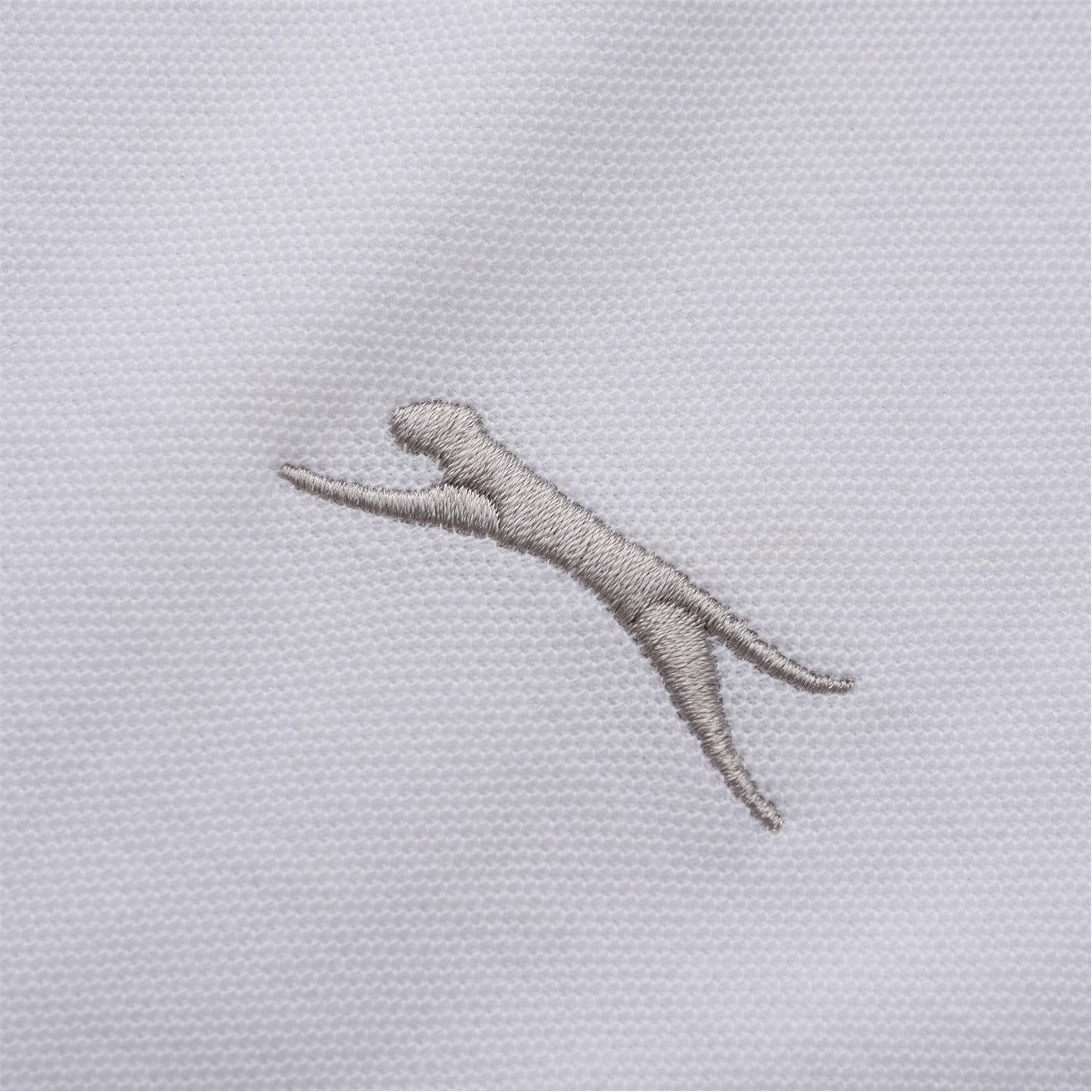 Slazenger Mens Long Sleeve Plain Polo