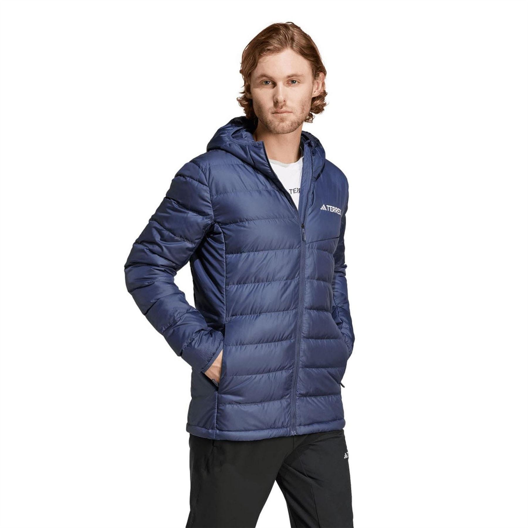 adidas Multi Light Down Hooded Jacket